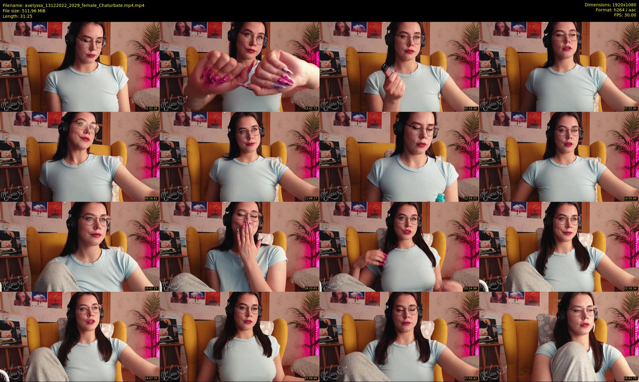 avelyssa — 32 minute Chaturbate female cam show recording, 1080p, Dec 13, 2022