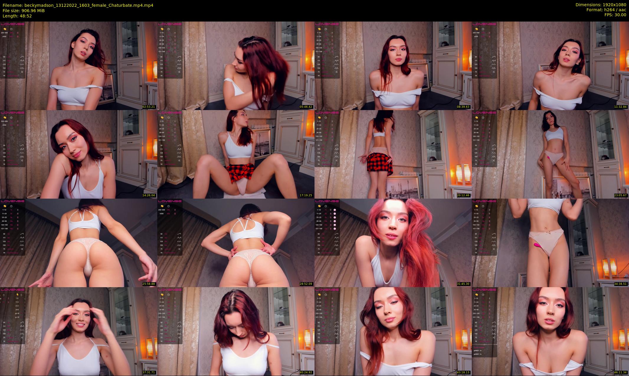 beckymadson — 49 minute Chaturbate female cam show recording, 1080p, Dec 13, 2022