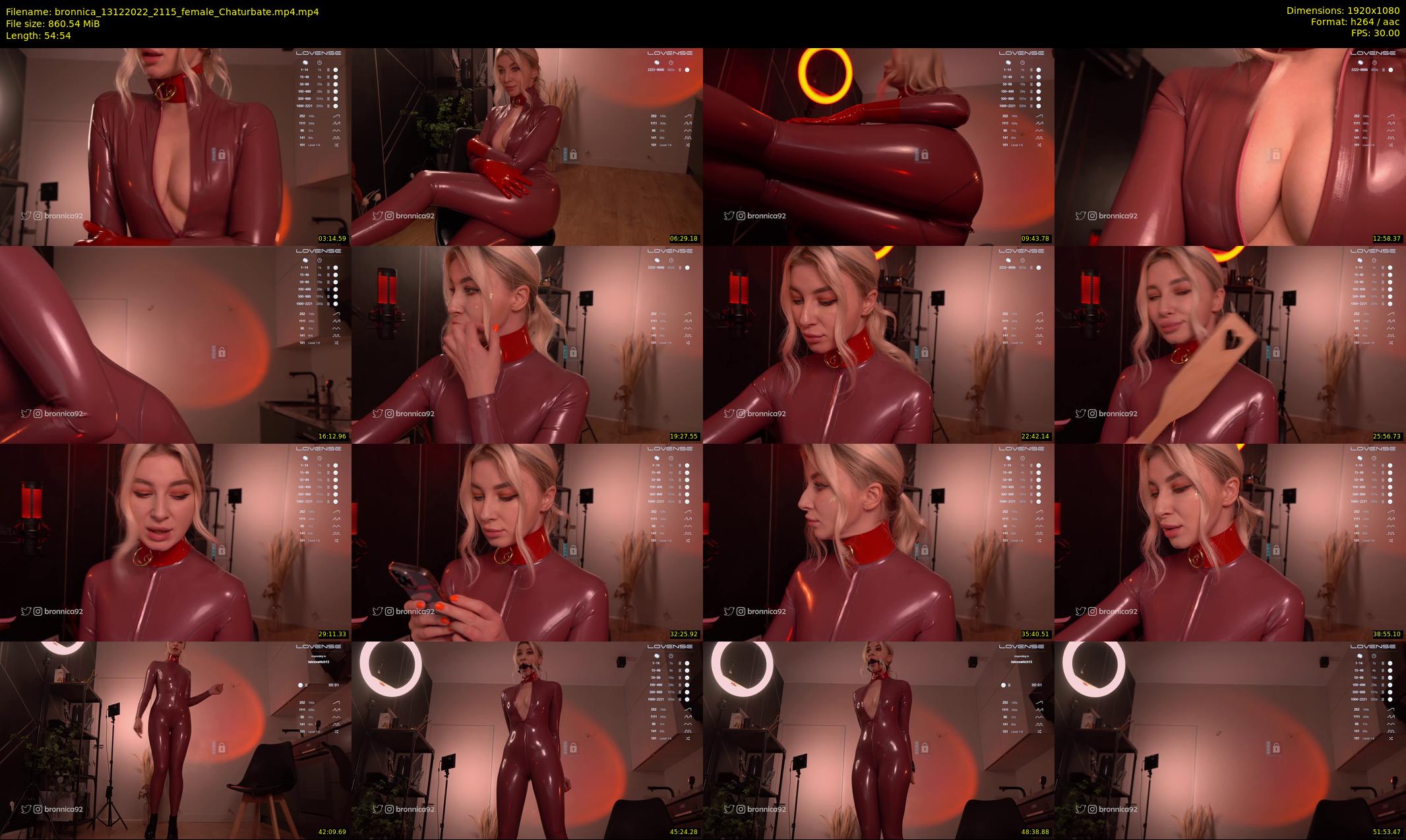 bronnica — 55 minute Chaturbate female cam show recording, 1080p, Dec 13, 2022