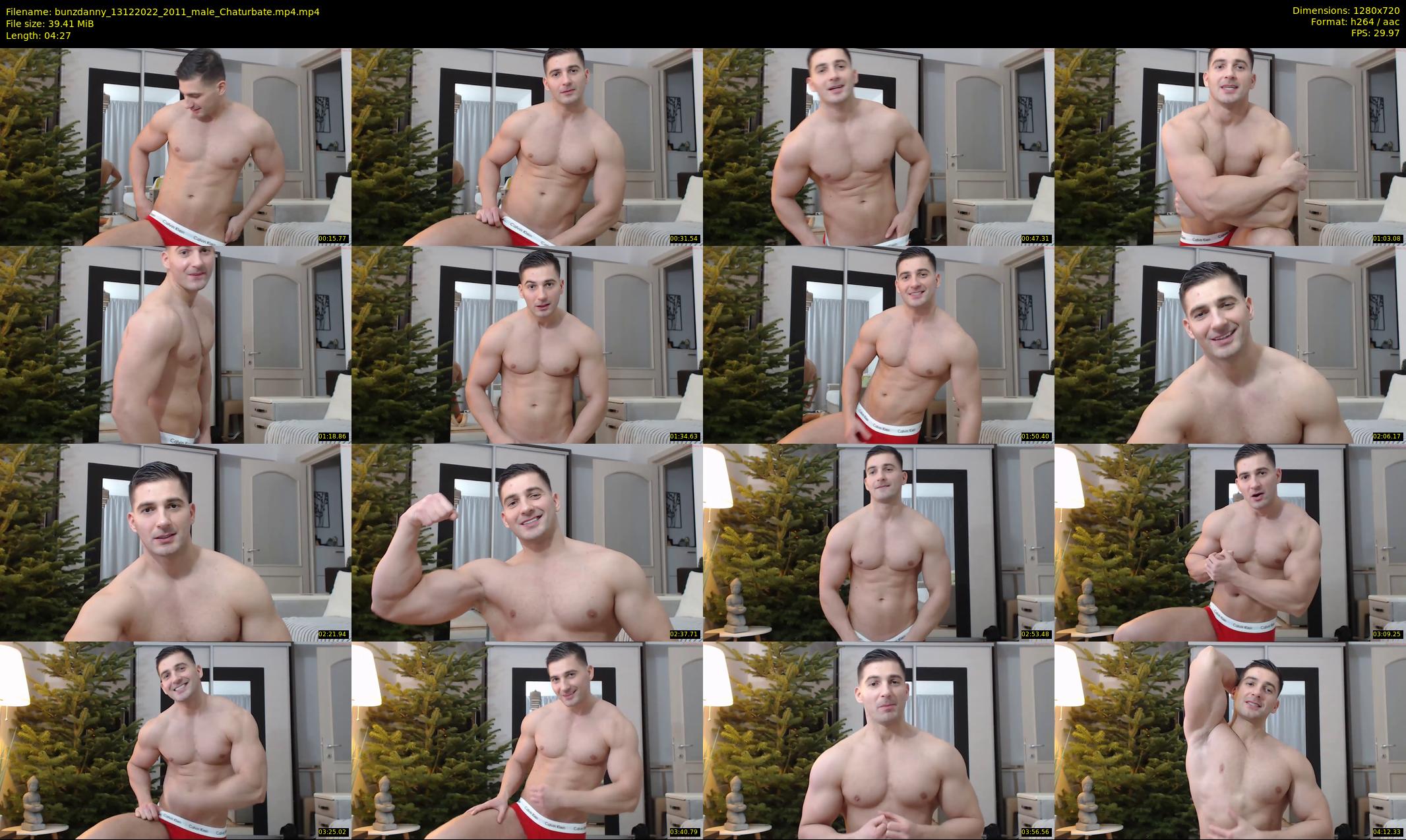 bunzdanny — 5 minute Chaturbate male cam show recording, 720p, Dec 13, 2022