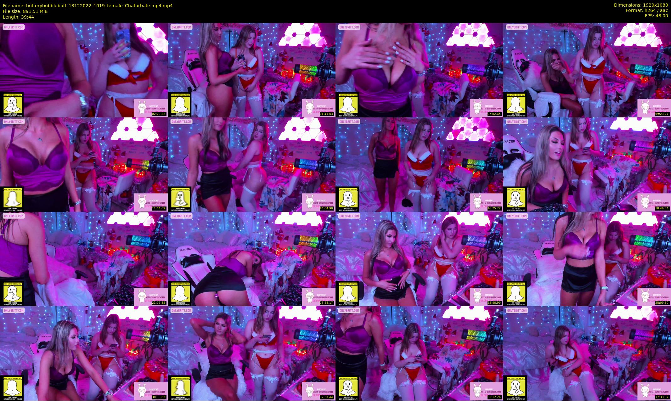 butterybubblebutt — 40 minute Chaturbate couple cam show recording, 1080p, Dec 13, 2022