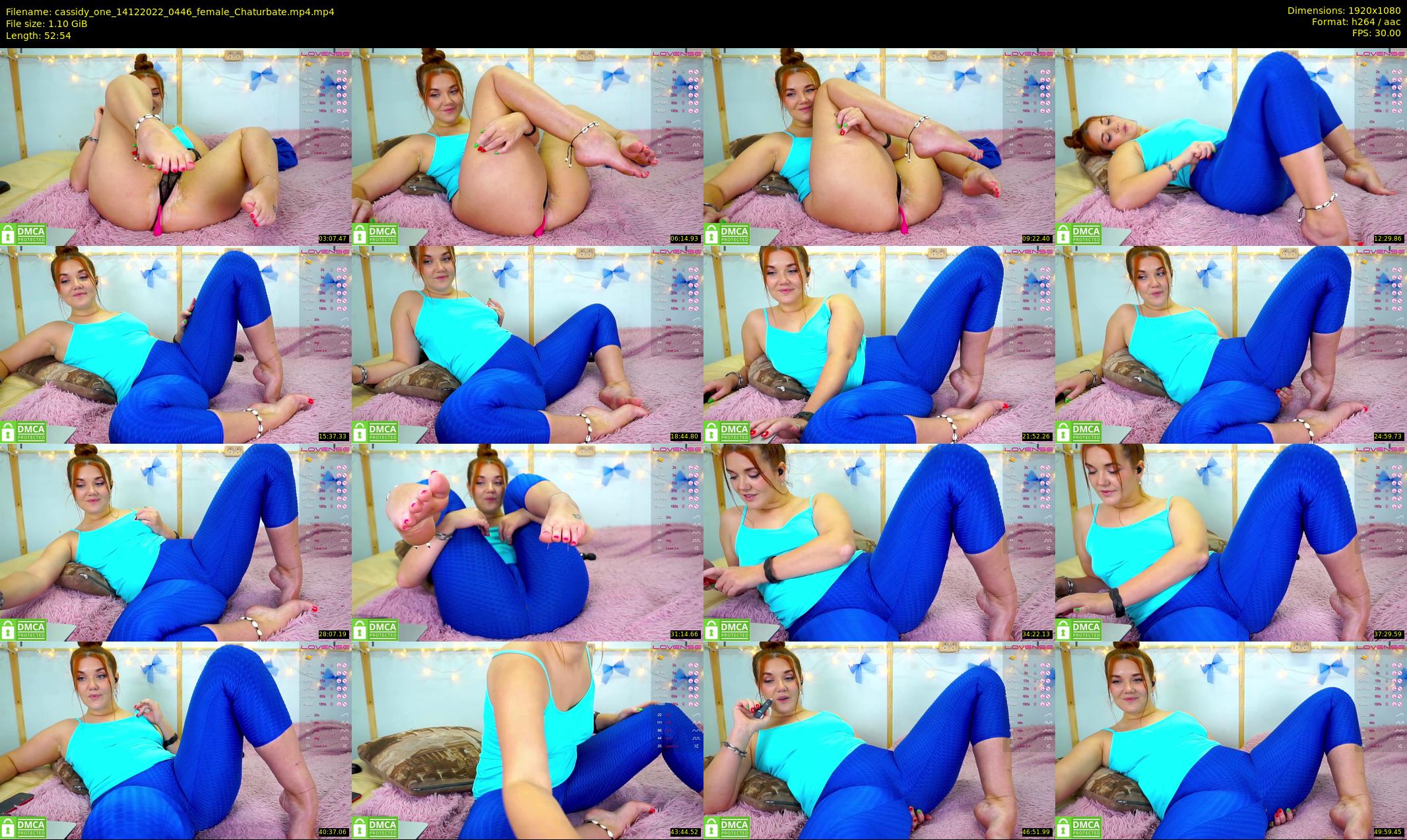 cassidy_one — 53 minute Chaturbate female cam show recording, 1080p, Dec 14, 2022