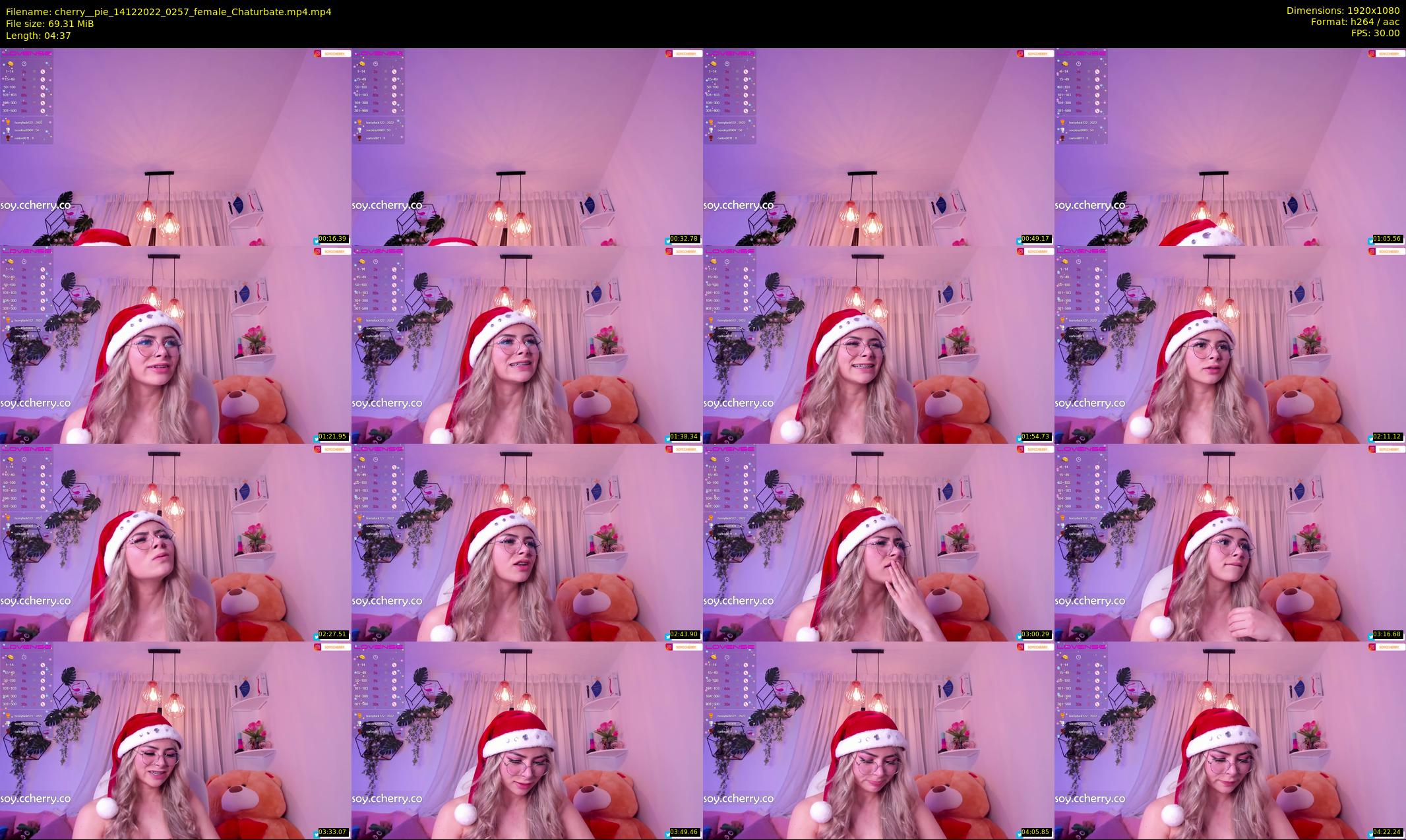 cherry__pie — 5 minute Chaturbate female cam show recording, 1080p, Dec 14, 2022