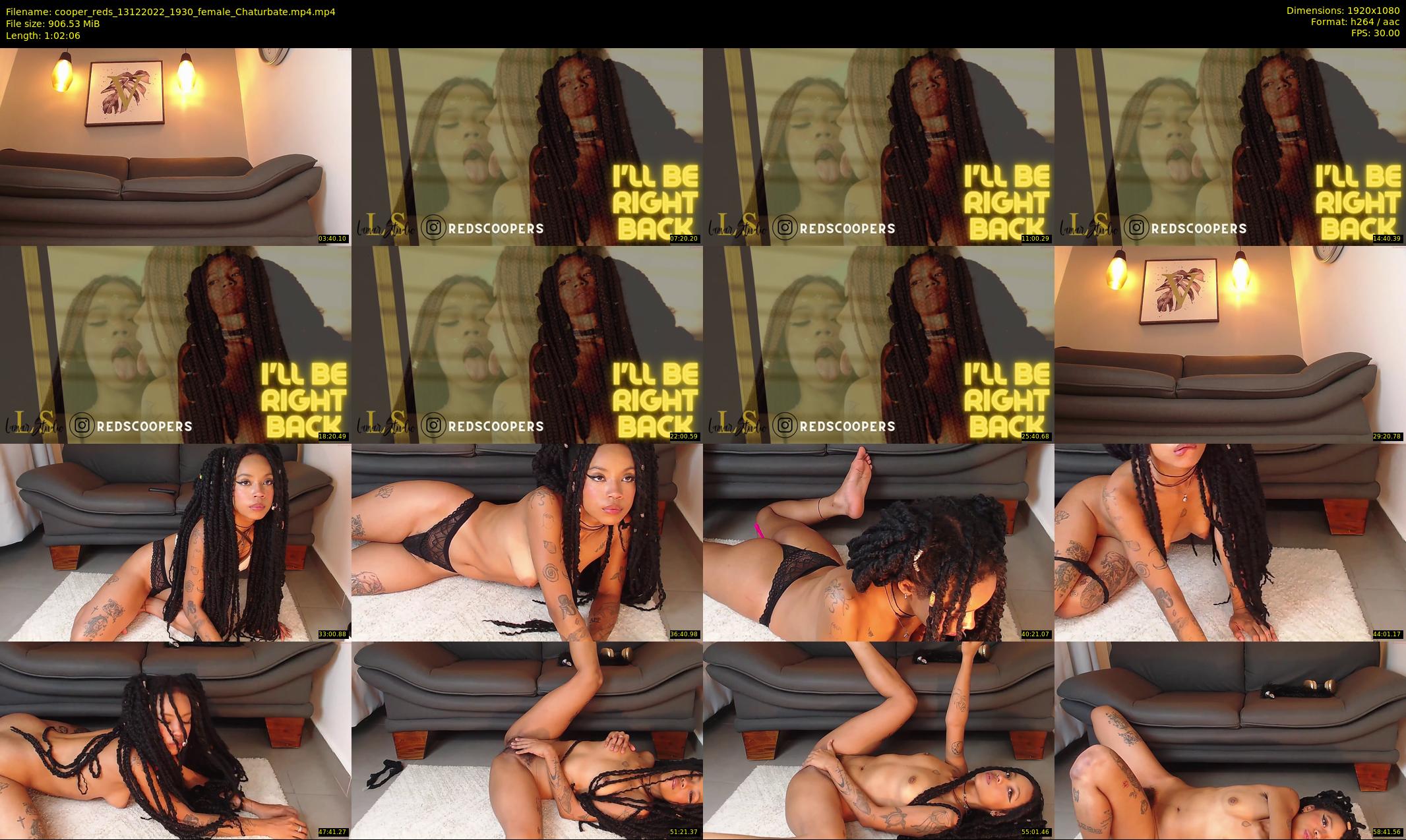 cooper_reds — 63 minute Chaturbate female cam show recording, 1080p, Dec 13, 2022