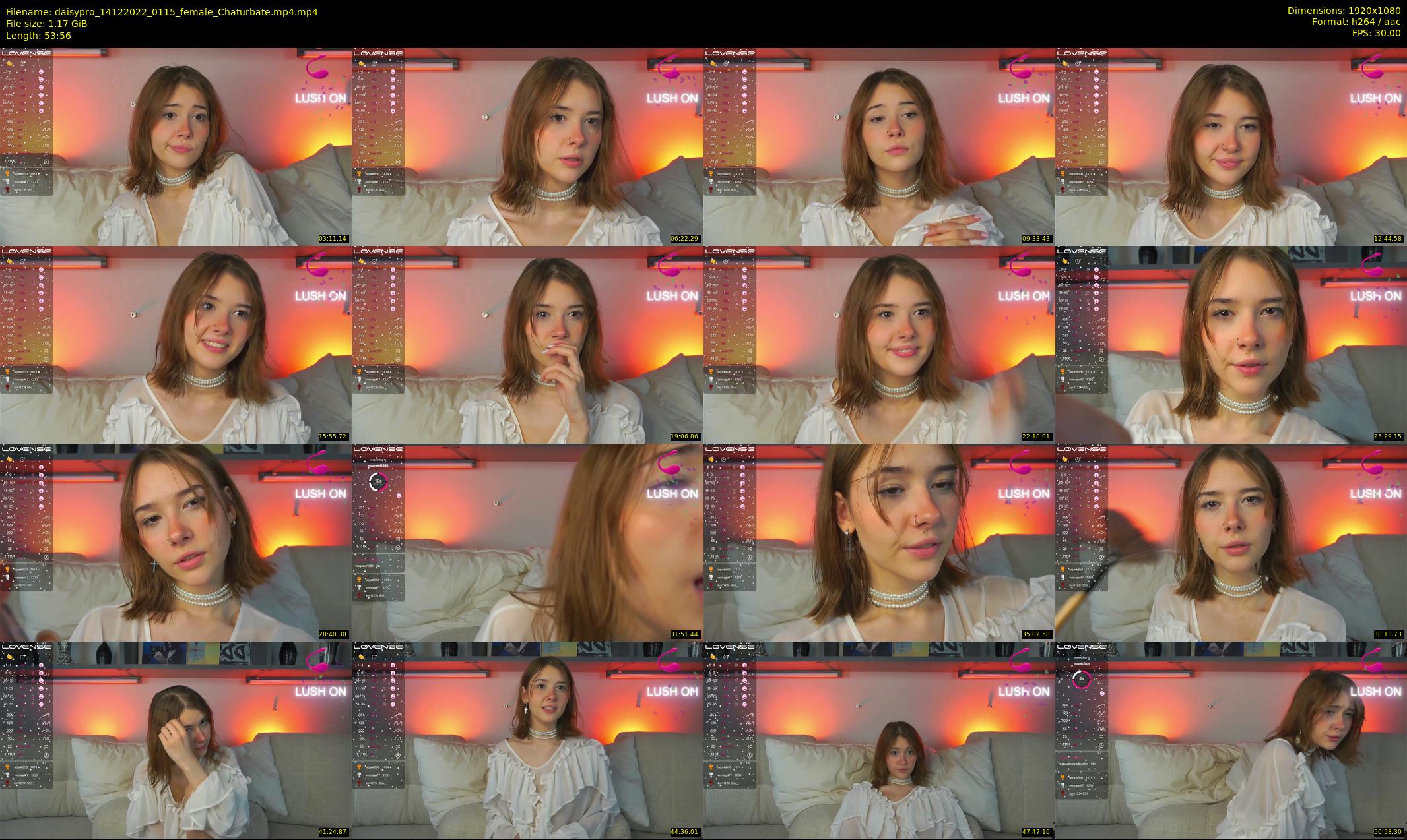 daisypro — 54 minute Chaturbate couple cam show recording, 1080p, Dec 14, 2022