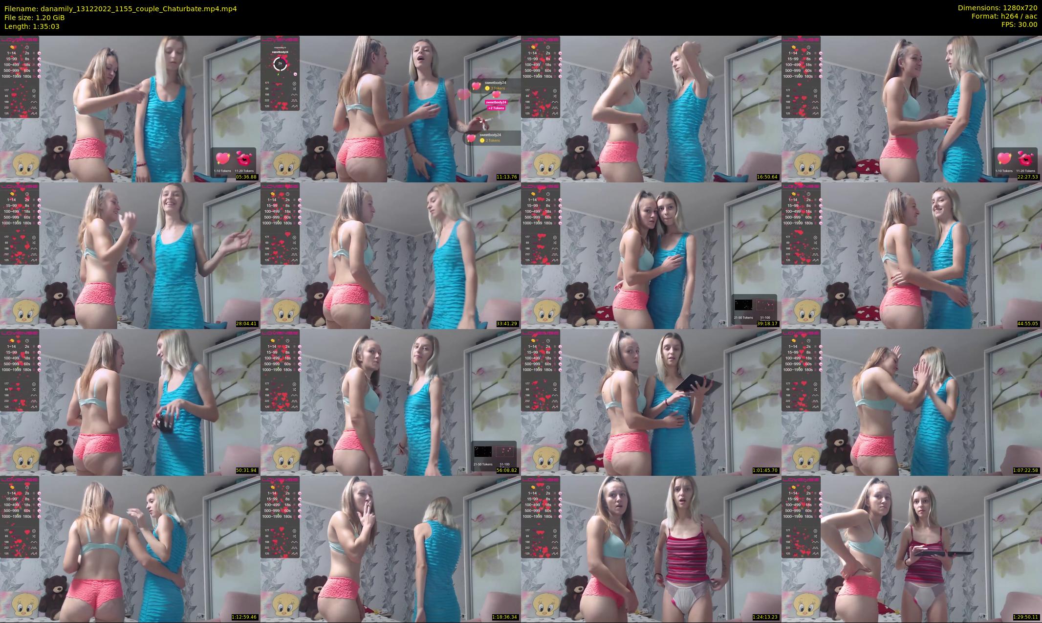 danamily — 96 minute Chaturbate female cam show recording, 720p, Dec 13, 2022