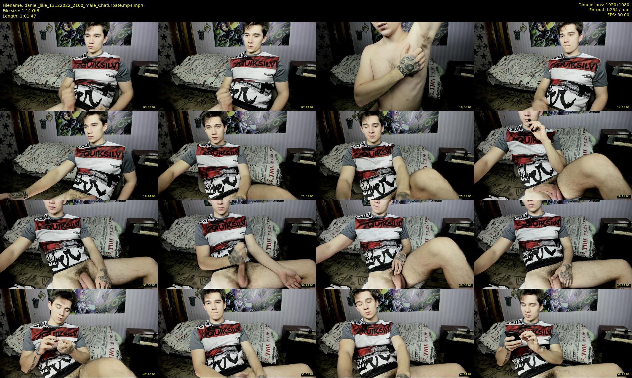 daniel_like — 62 minute Chaturbate male cam show recording, 1080p, Dec 13, 2022