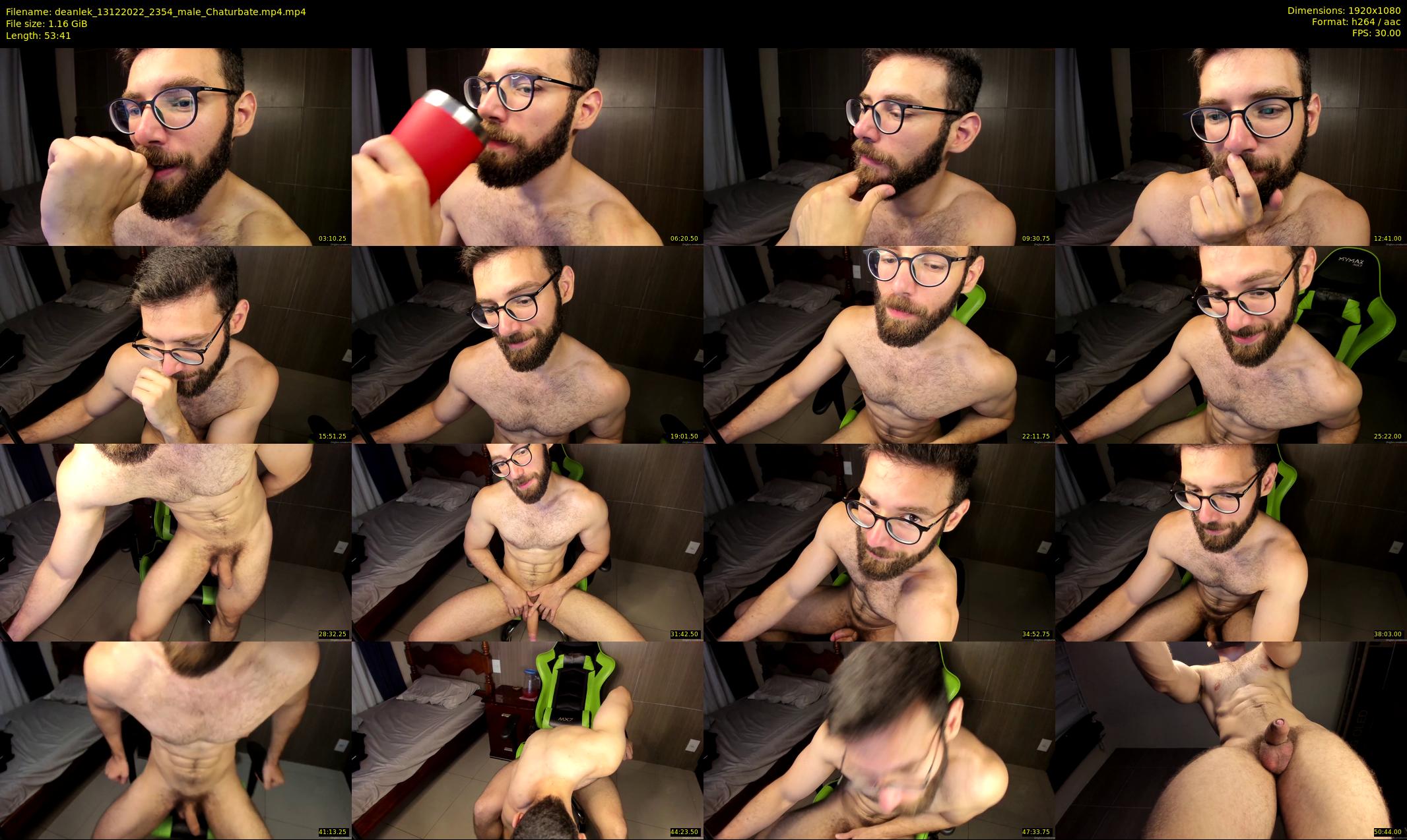 deanlek — 54 minute Chaturbate male cam show recording, 1080p, Dec 13, 2022