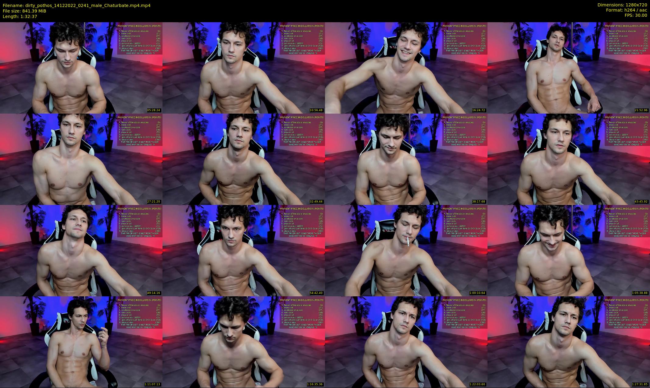 dirty_pothos — 93 minute Chaturbate male cam show recording, 720p, Dec 14, 2022