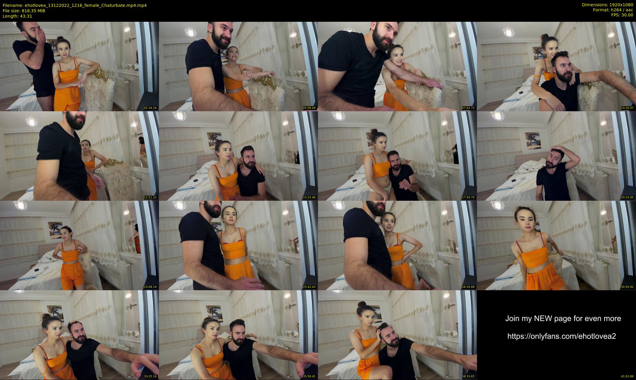 ehotlovea — 44 minute Chaturbate female cam show recording, 1080p, Dec 13, 2022