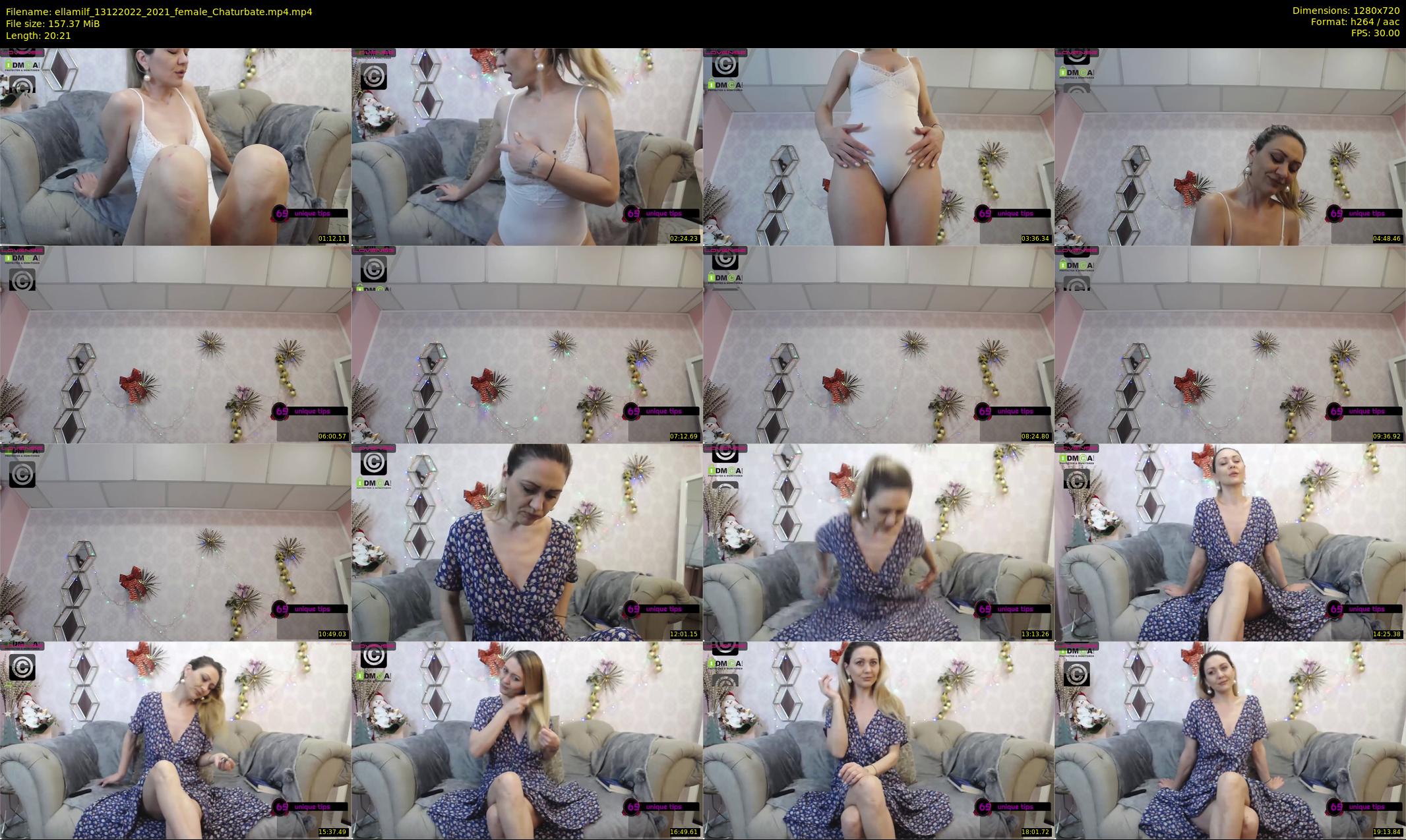ellamilf — 21 minute Chaturbate female cam show recording, 720p, Dec 13, 2022