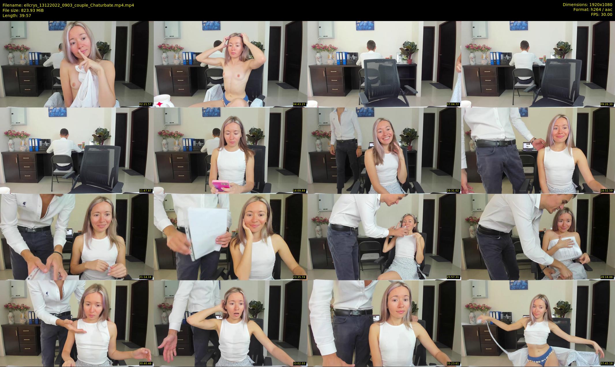 ellcrys — 40 minute Chaturbate couple cam show recording, 1080p, Dec 13, 2022