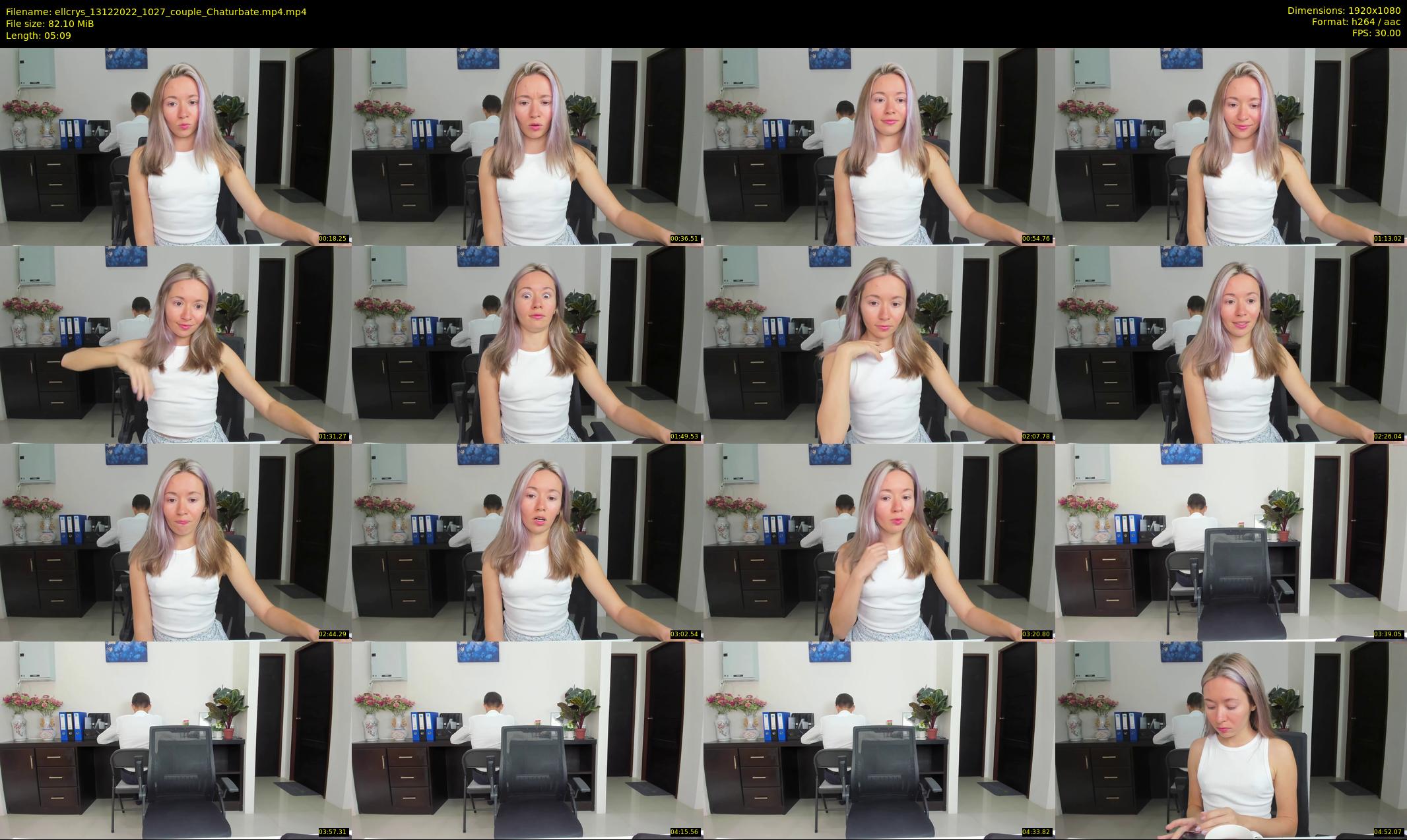ellcrys — 6 minute Chaturbate couple cam show recording, 1080p, Dec 13, 2022