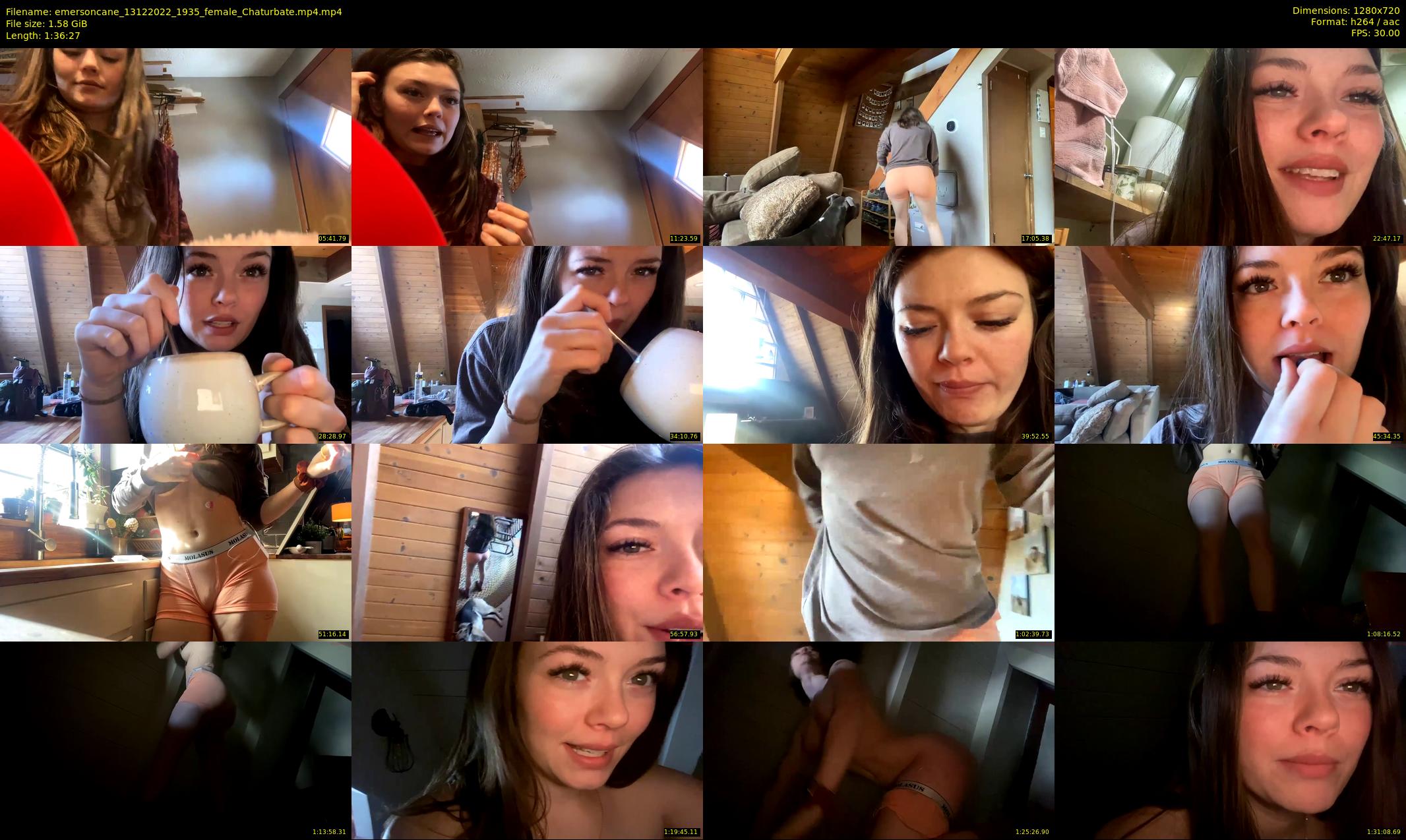 emersoncane — 97 minute Chaturbate female cam show recording, 720p, Dec 13, 2022