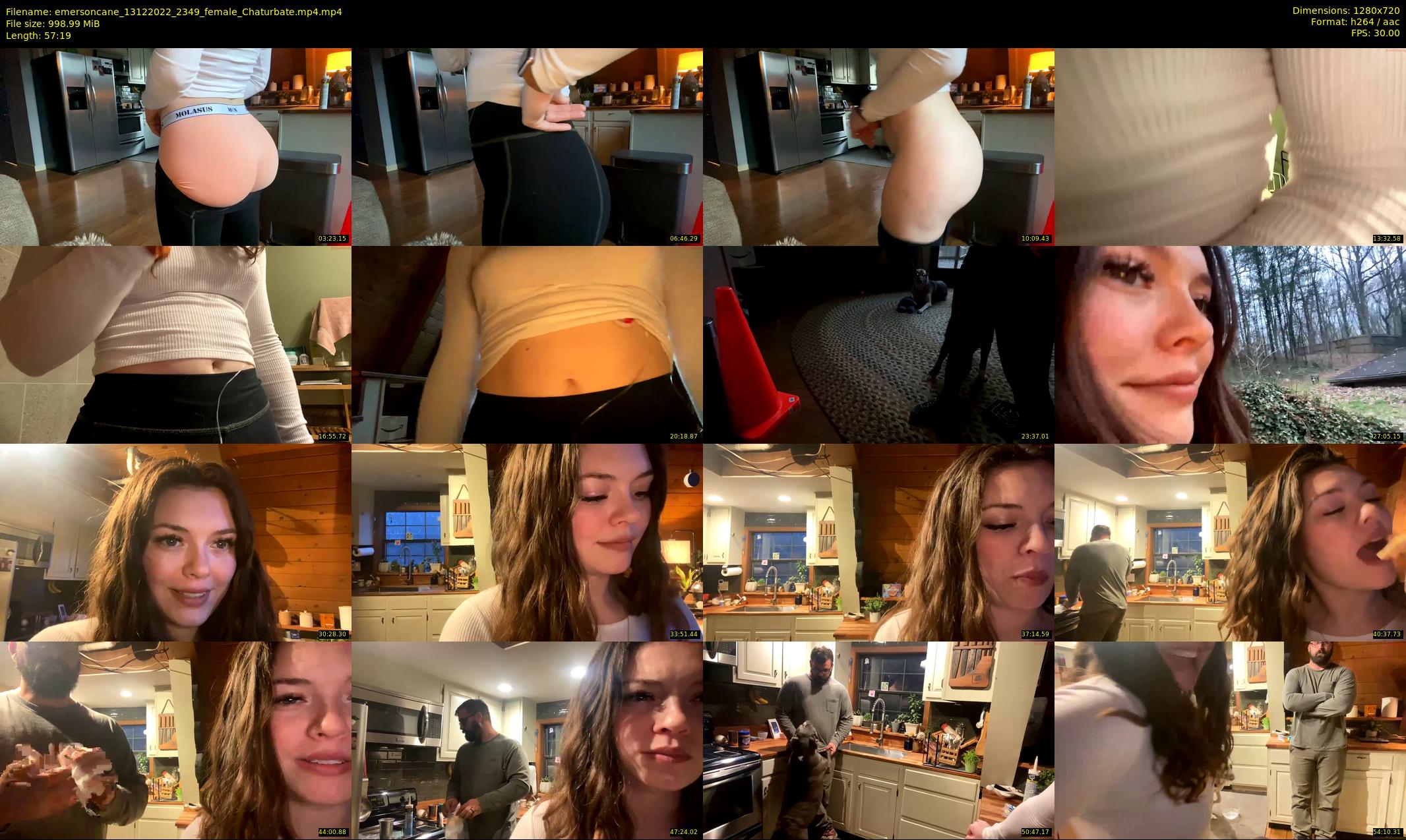 emersoncane — 58 minute Chaturbate female cam show recording, 720p, Dec 13, 2022