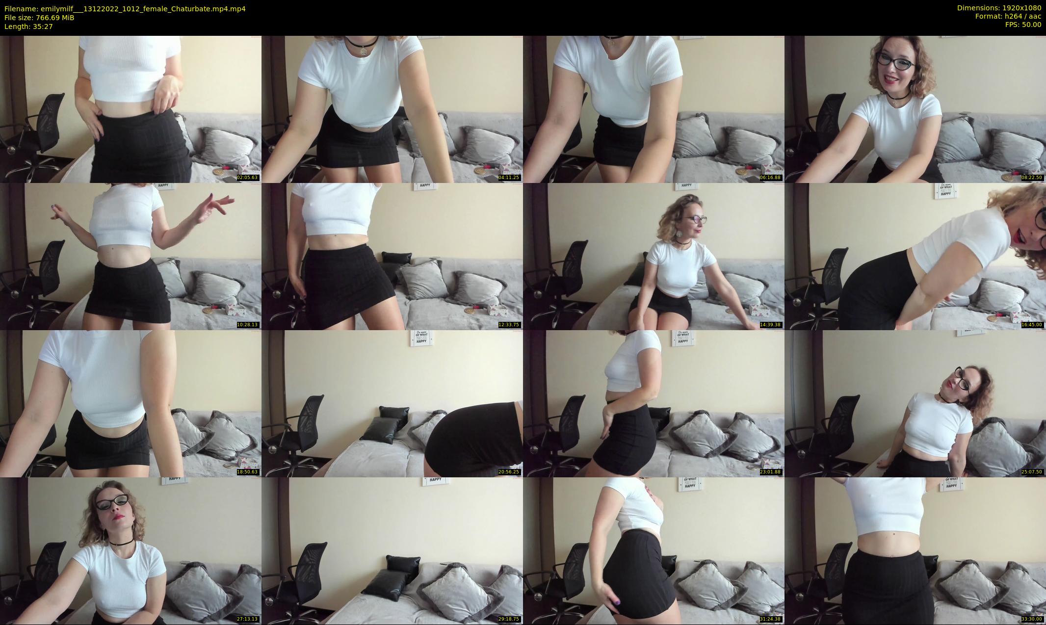 emilymilf__ — 36 minute Chaturbate female cam show recording, 1080p, Dec 13, 2022