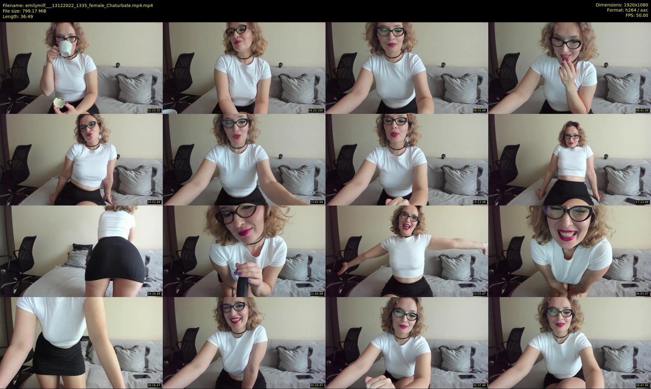 emilymilf__ — 37 minute Chaturbate female cam show recording, 1080p, Dec 13, 2022