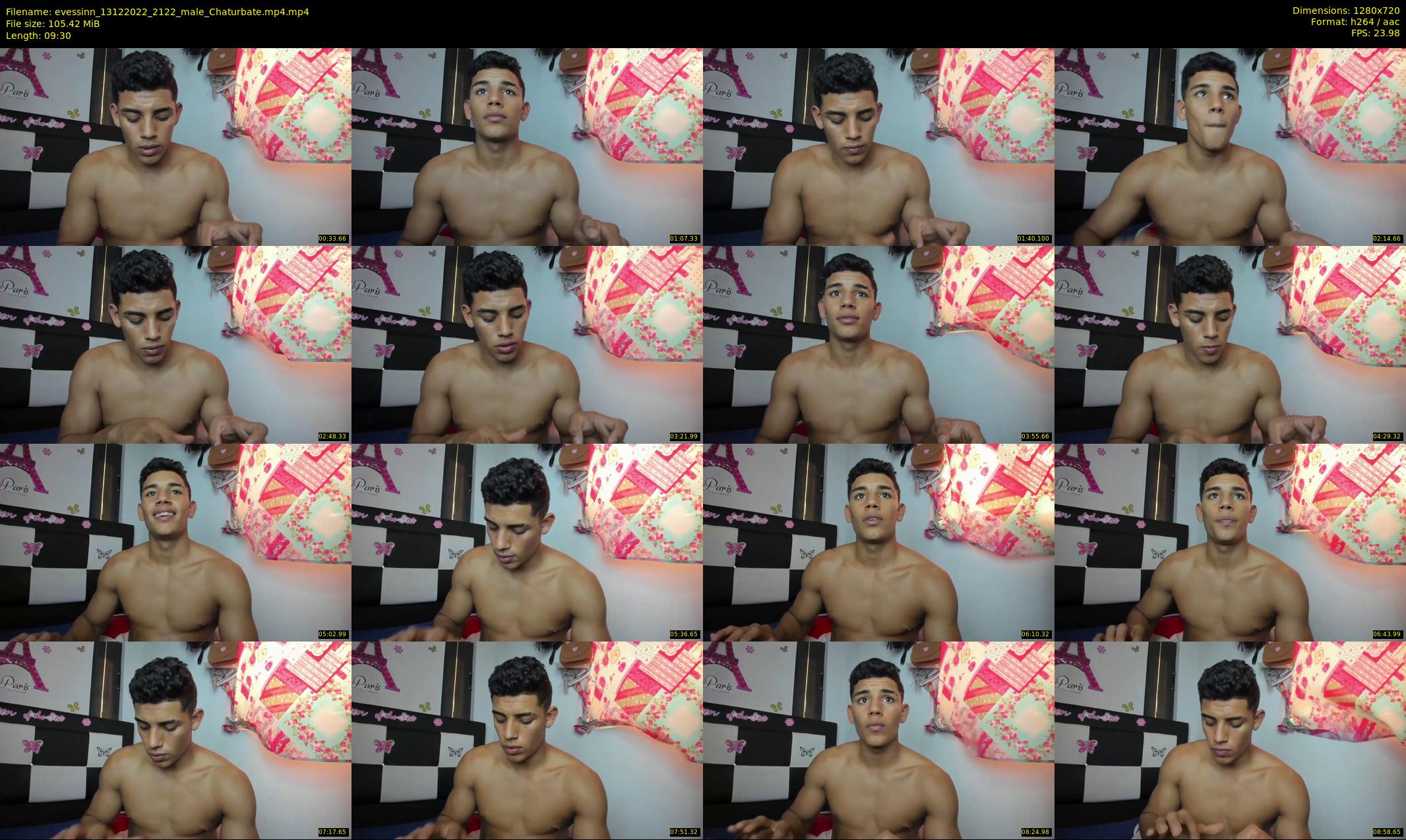 evessinn — 10 minute Chaturbate male cam show recording, 720p, Dec 13, 2022