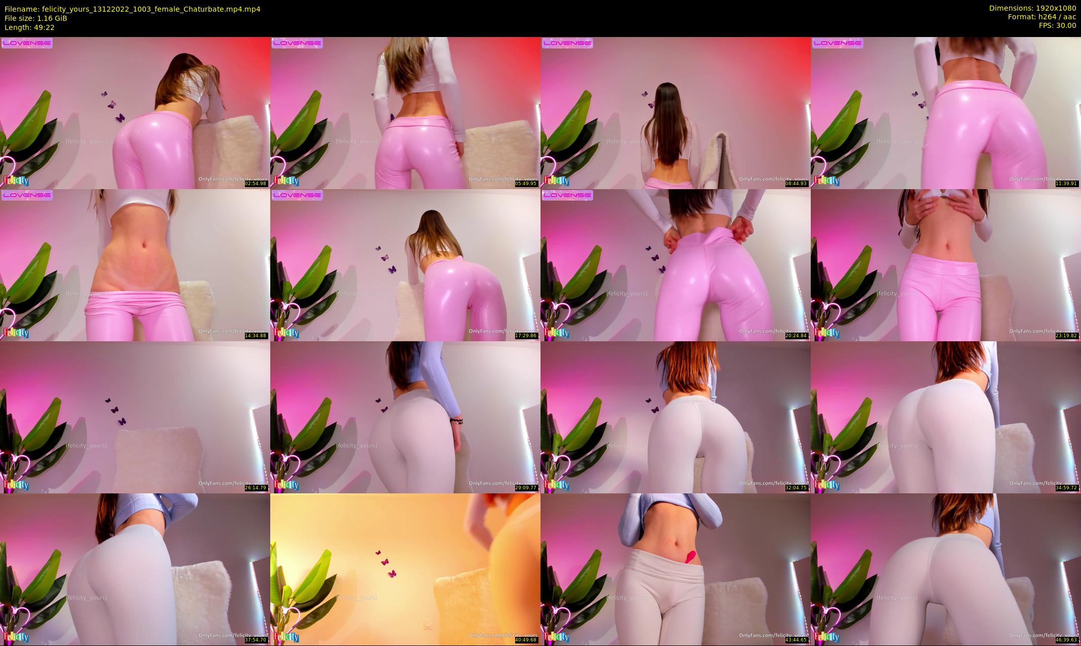 felicity_yours — 50 minute Chaturbate female cam show recording, 1080p, Dec 13, 2022