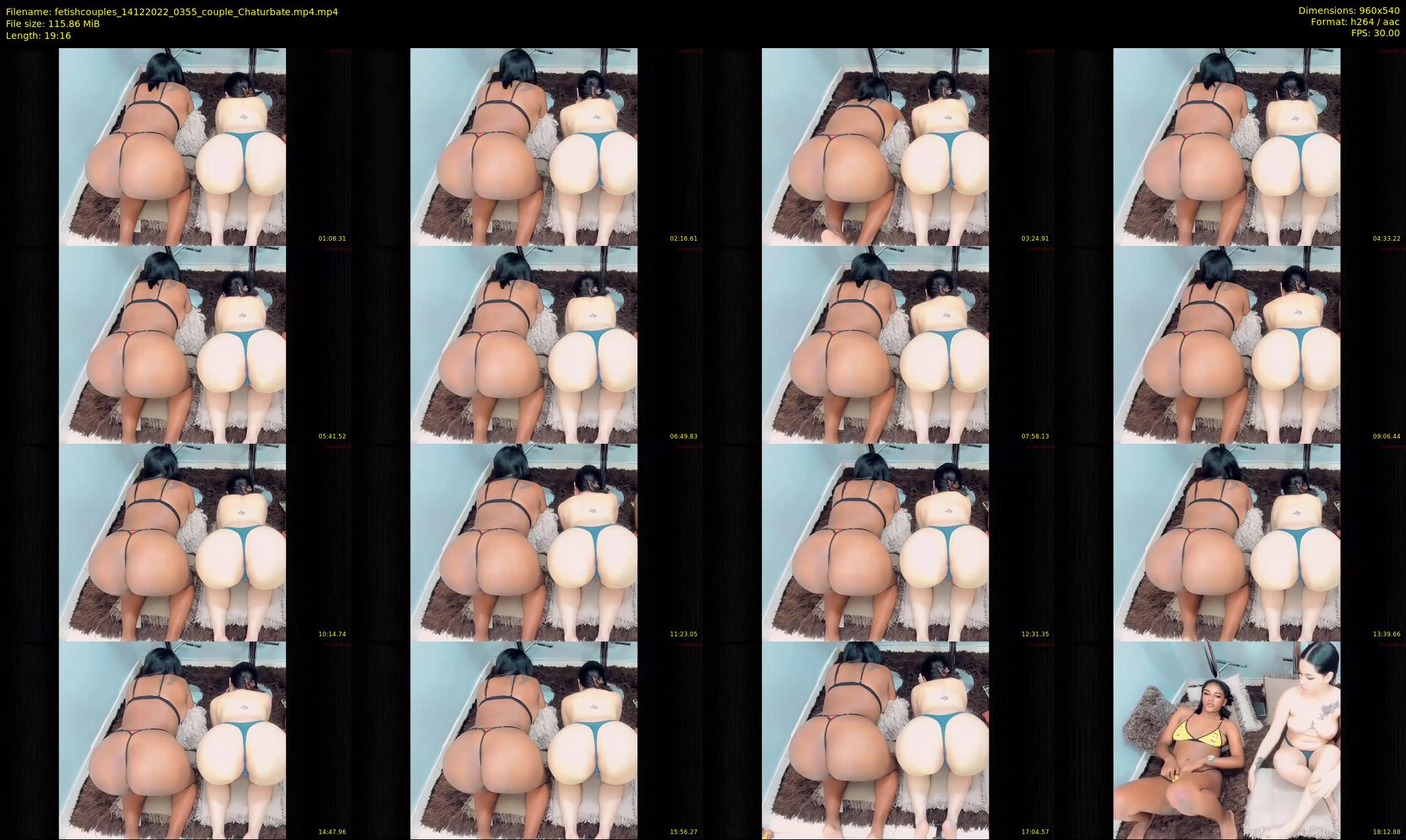 fetishcouples — 20 minute Chaturbate couple cam show recording, 480p, Dec 14, 2022