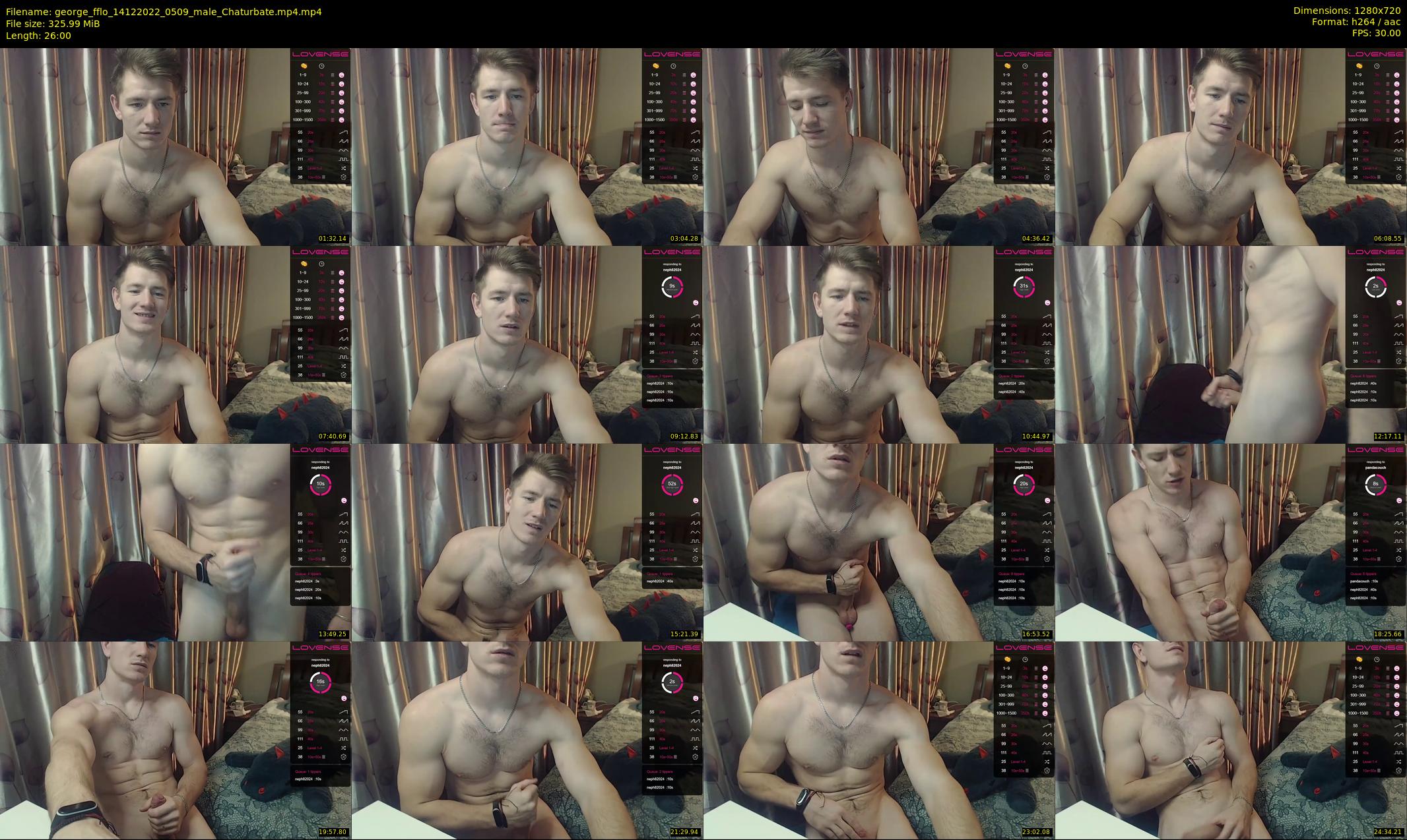 george_fflo — 26 minute Chaturbate male cam show recording, 720p, Dec 14, 2022
