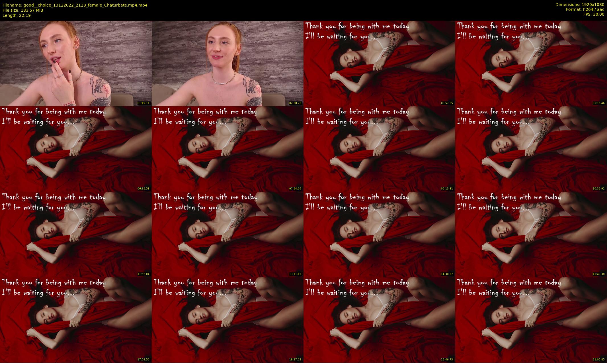 good__choice — 23 minute Chaturbate female cam show recording, 1080p, Dec 13, 2022