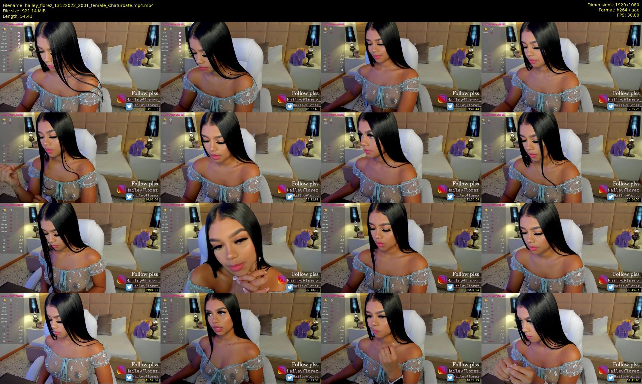 hailey_florez — 55 minute Chaturbate female cam show recording, 1080p, Dec 13, 2022