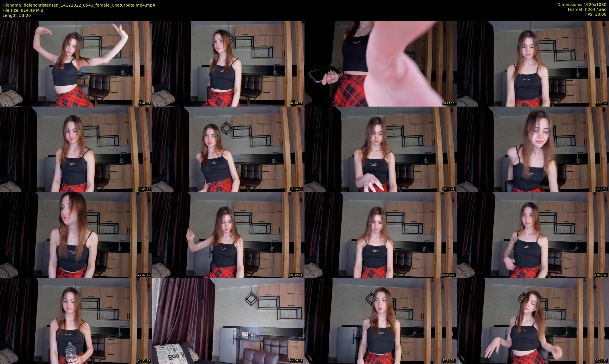 helenchristensen — 54 minute Chaturbate female cam show recording, 1080p, Dec 14, 2022
