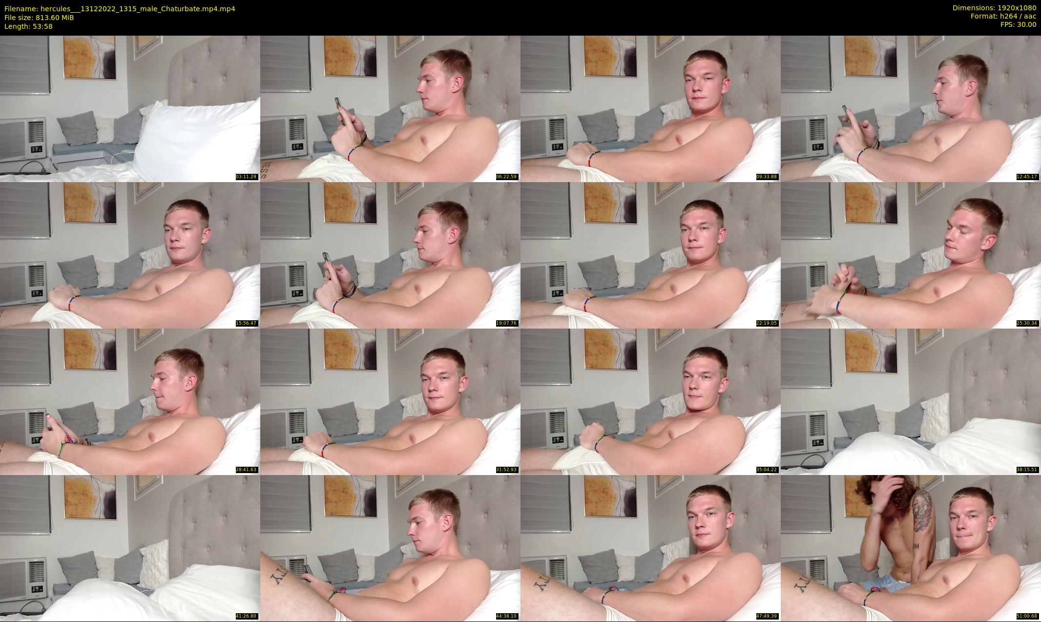 hercules__ — 54 minute Chaturbate male cam show recording, 1080p, Dec 13, 2022
