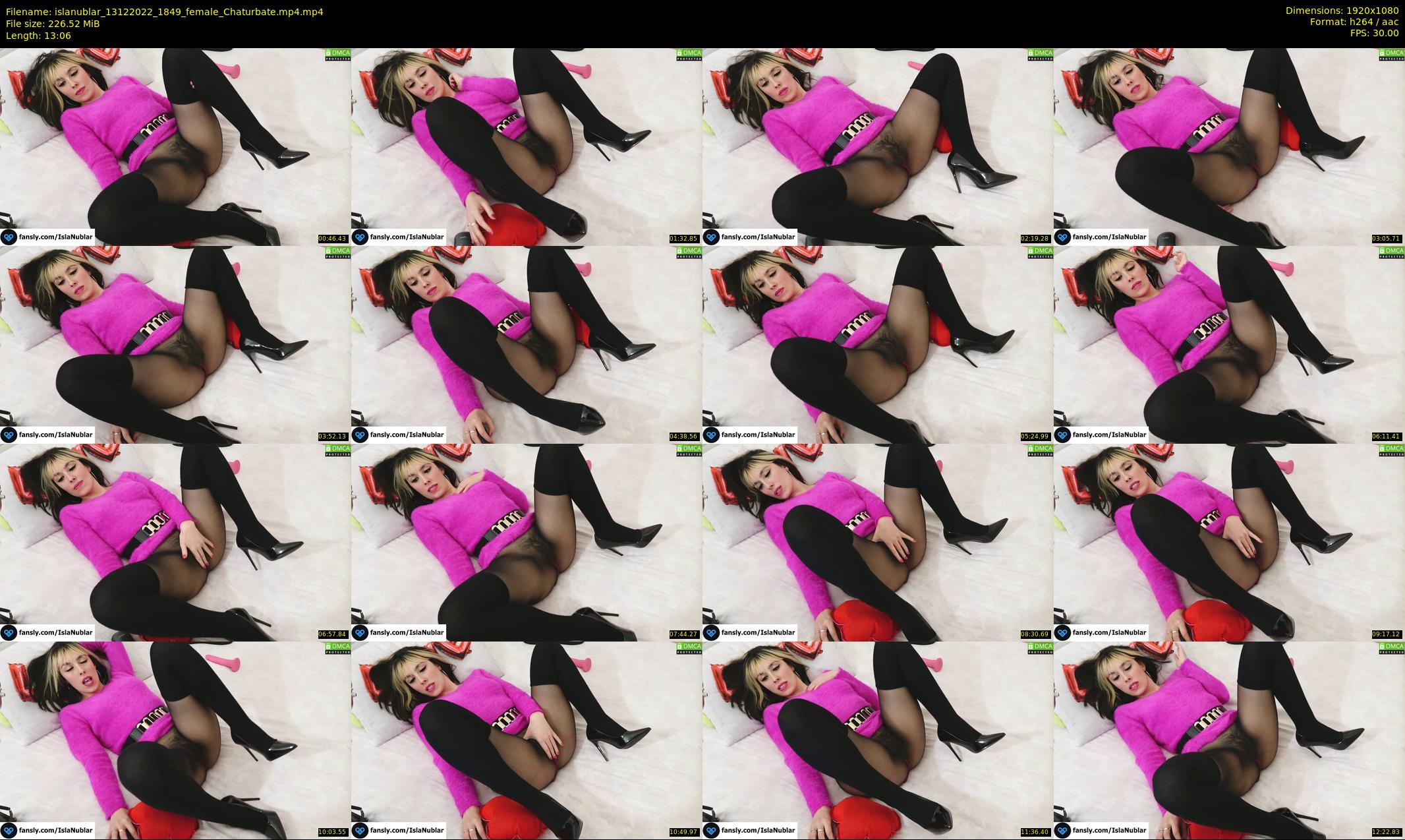 islanublar — 14 minute Chaturbate female cam show recording, 1080p, Dec 13, 2022