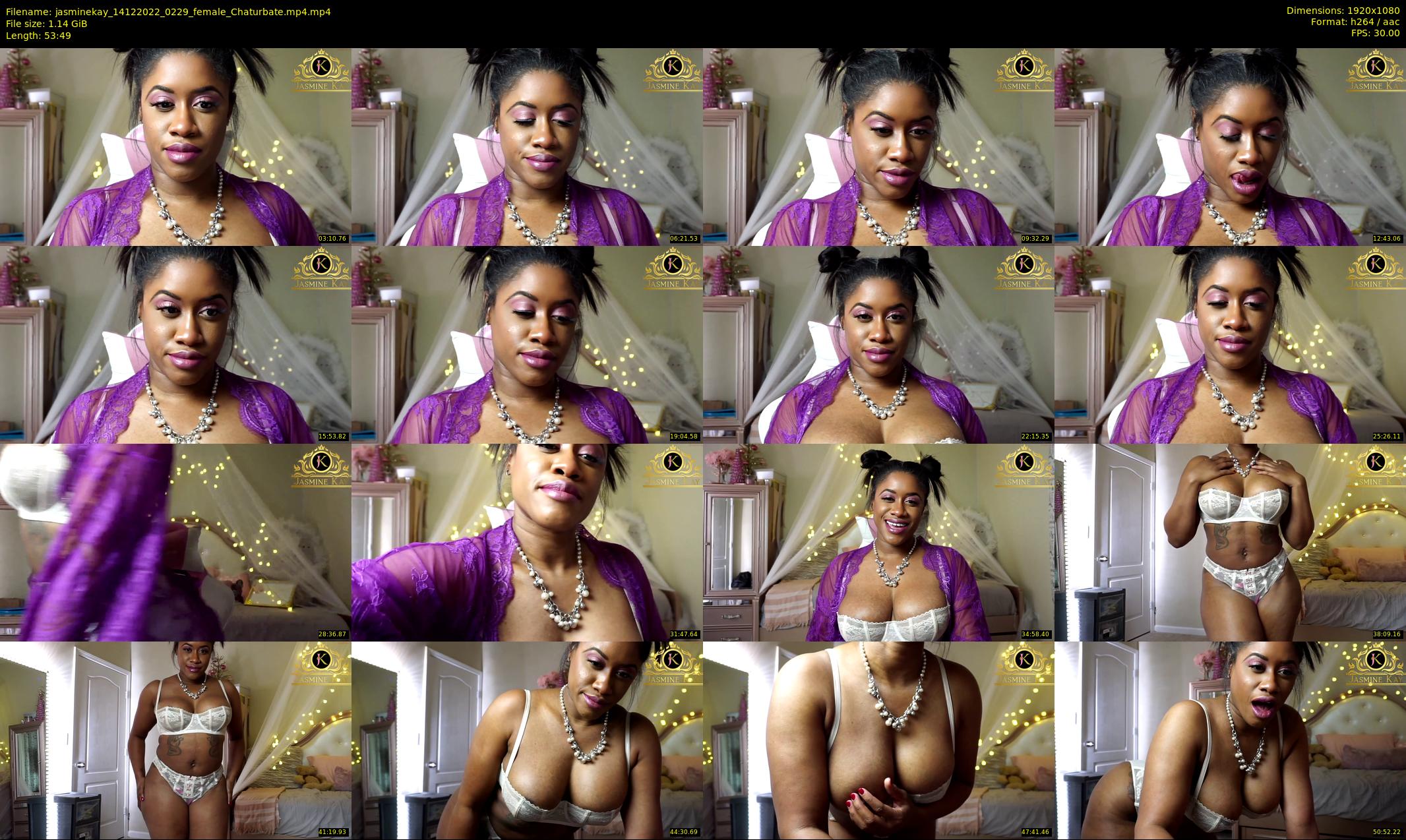 jasminekay — 54 minute Chaturbate female cam show recording, 1080p, Dec 14, 2022
