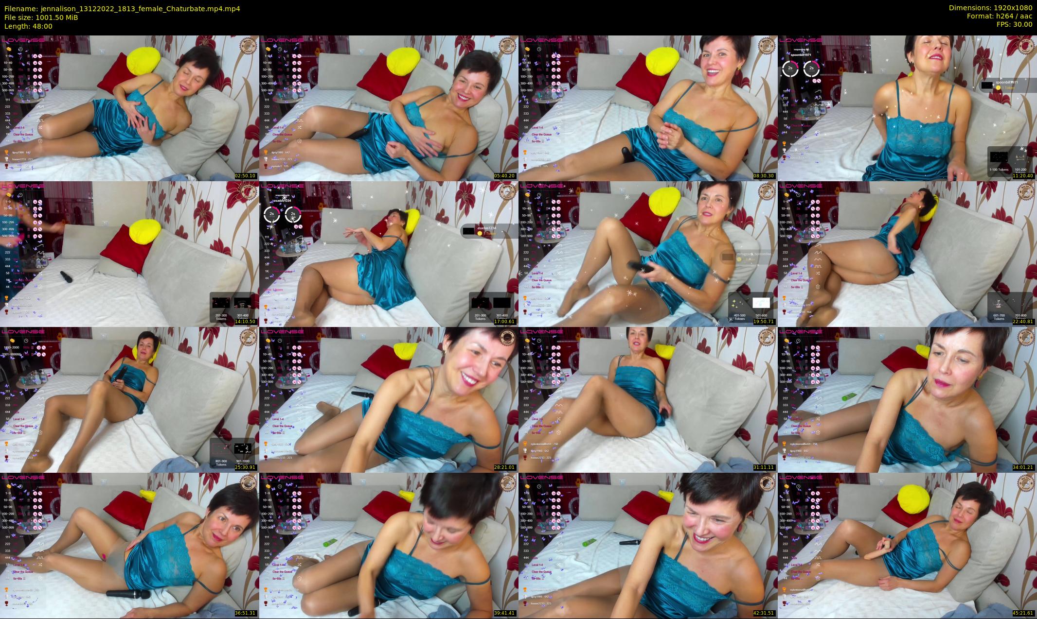 jennalison — 48 minute Chaturbate female cam show recording, 1080p, Dec 13, 2022
