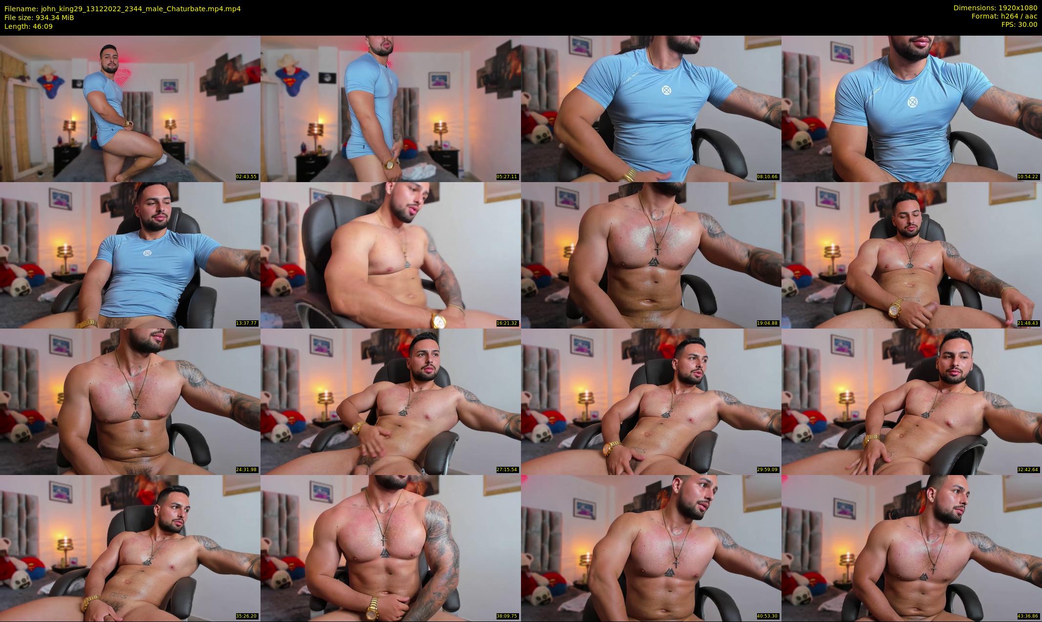 john_king29 — 47 minute Chaturbate male cam show recording, 1080p, Dec 13, 2022