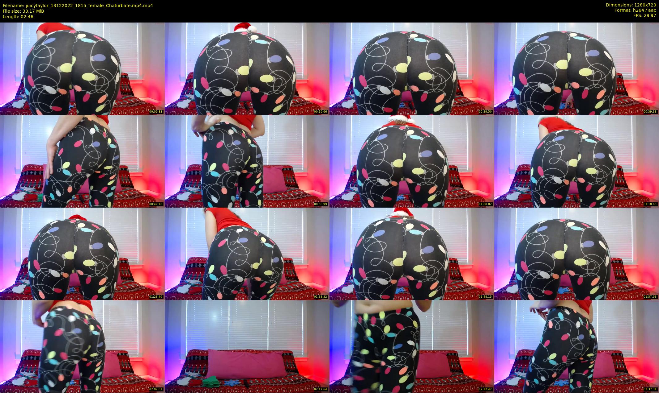 juicytaylor — 3 minute Chaturbate female cam show recording, 720p, Dec 13, 2022