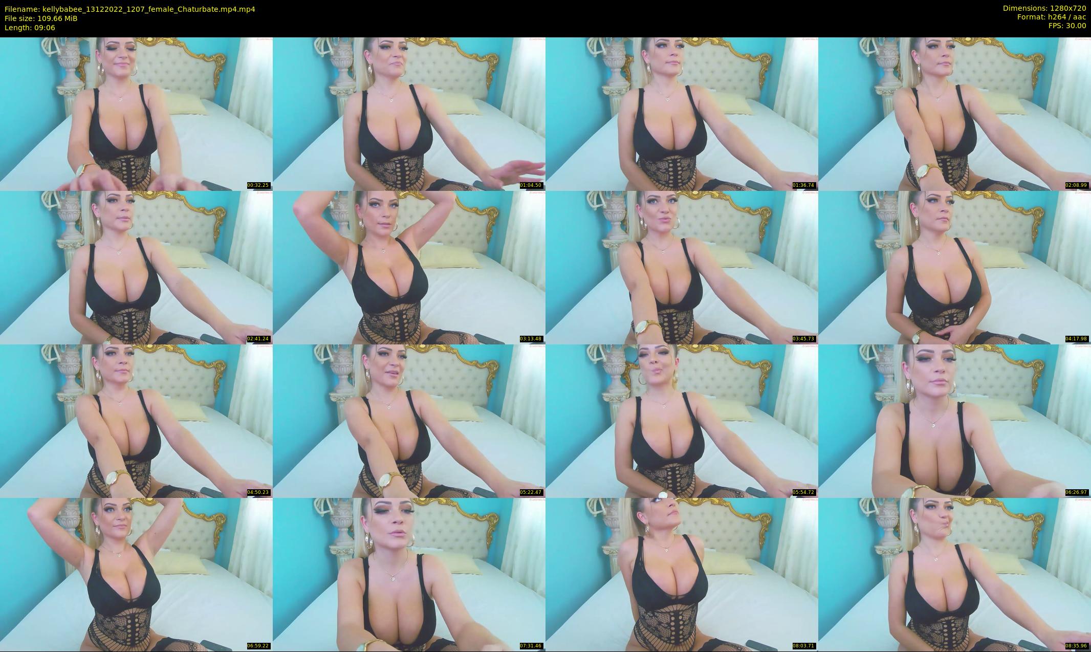 kellybabee — 10 minute Chaturbate female cam show recording, 720p, Dec 13, 2022