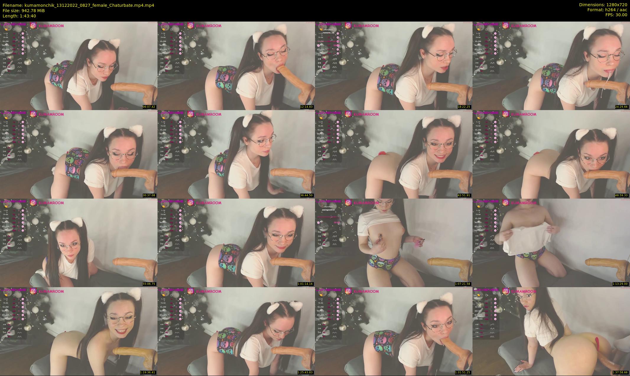 kumamonchik — 104 minute Chaturbate couple cam show recording, 720p, Dec 13, 2022