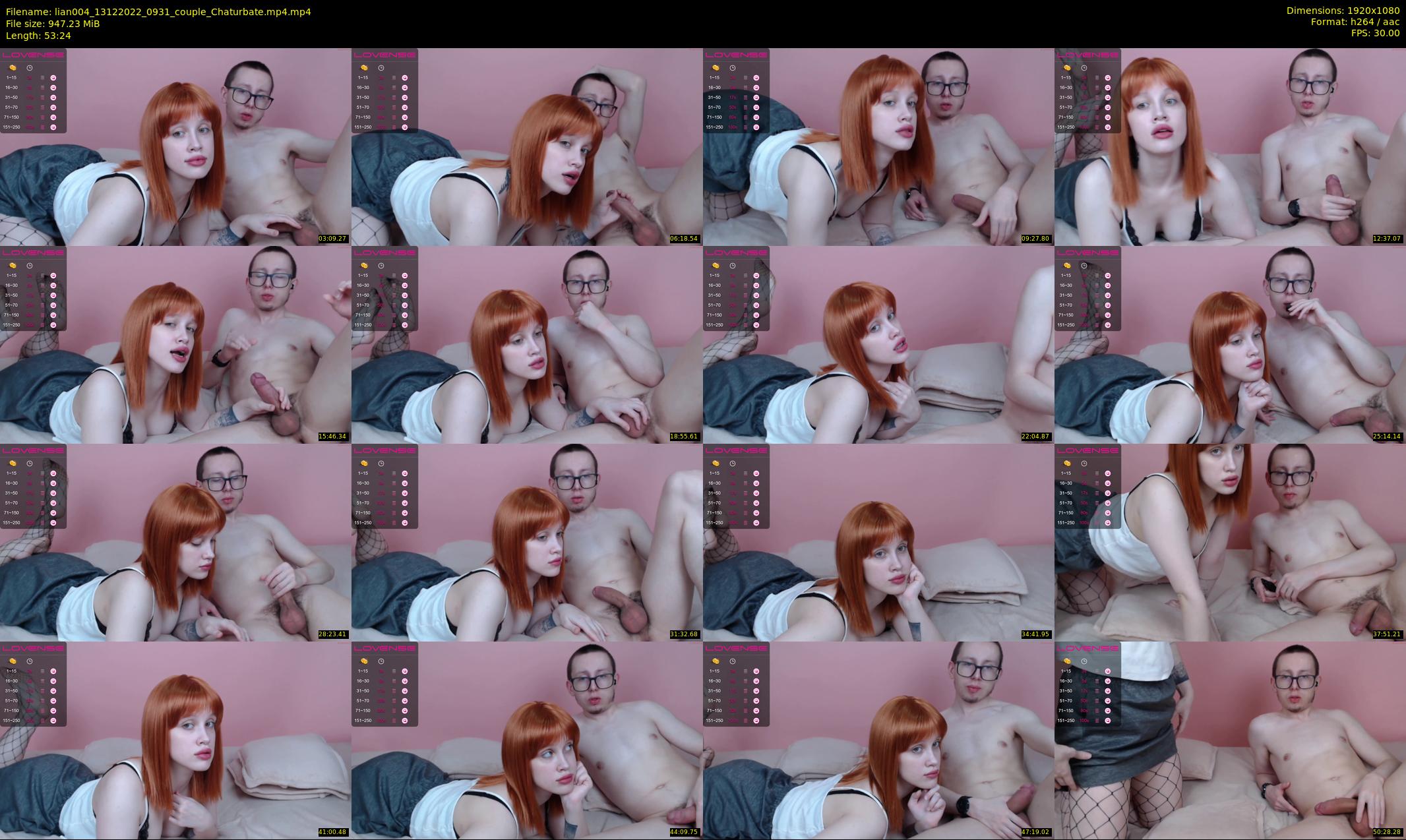 lian004 — 54 minute Chaturbate female cam show recording, 1080p, Dec 13, 2022