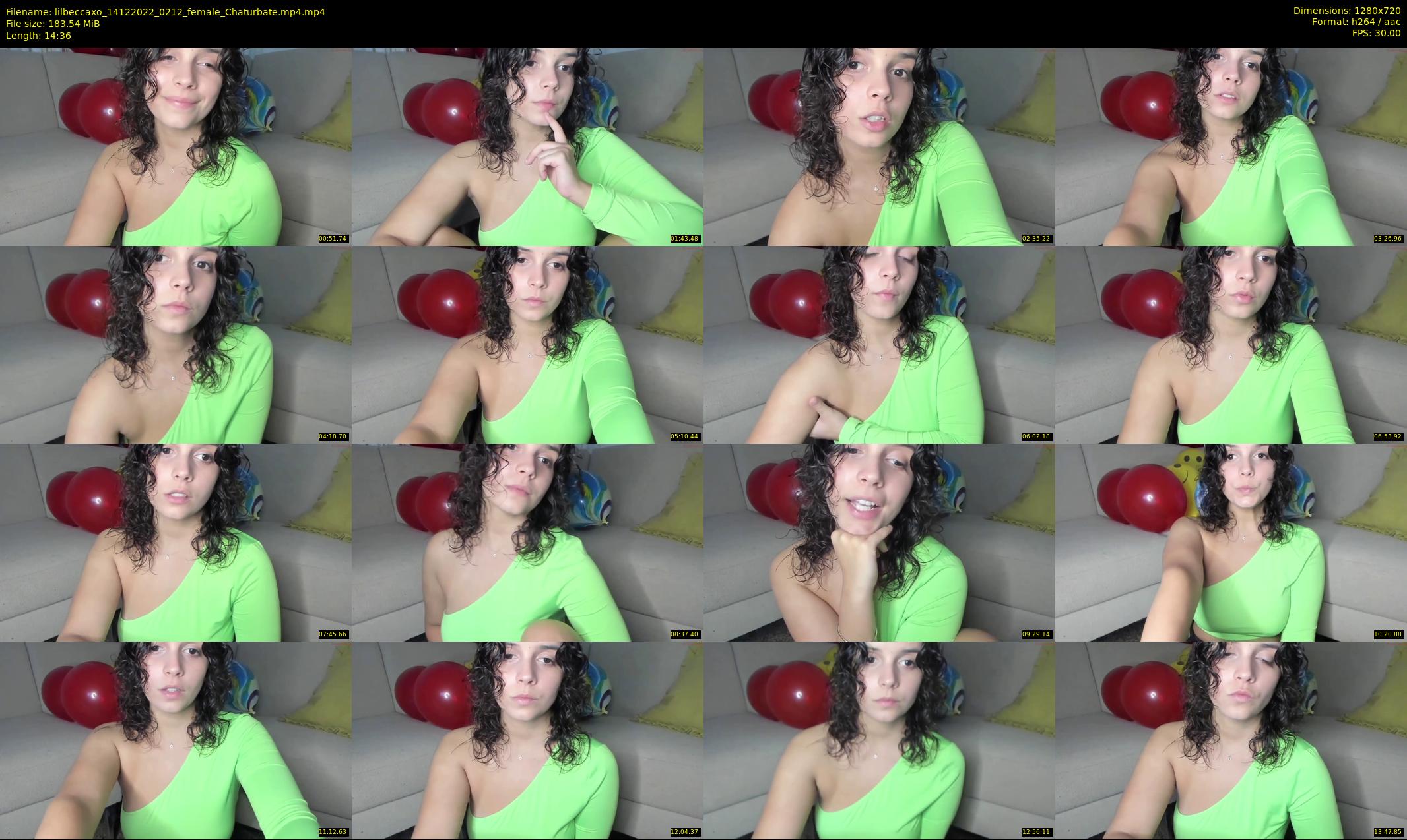 lilbeccaxo — 15 minute Chaturbate female cam show recording, 720p, Dec 14, 2022