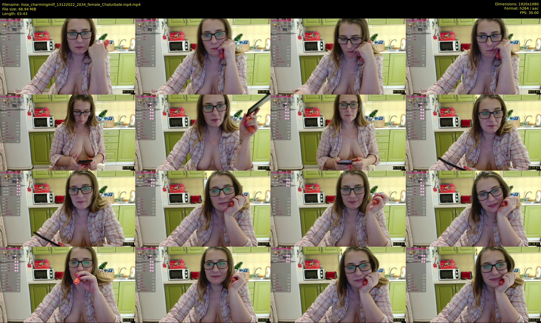 lissa_charmingmilf — 4 minute Chaturbate female cam show recording, 1080p, Dec 13, 2022