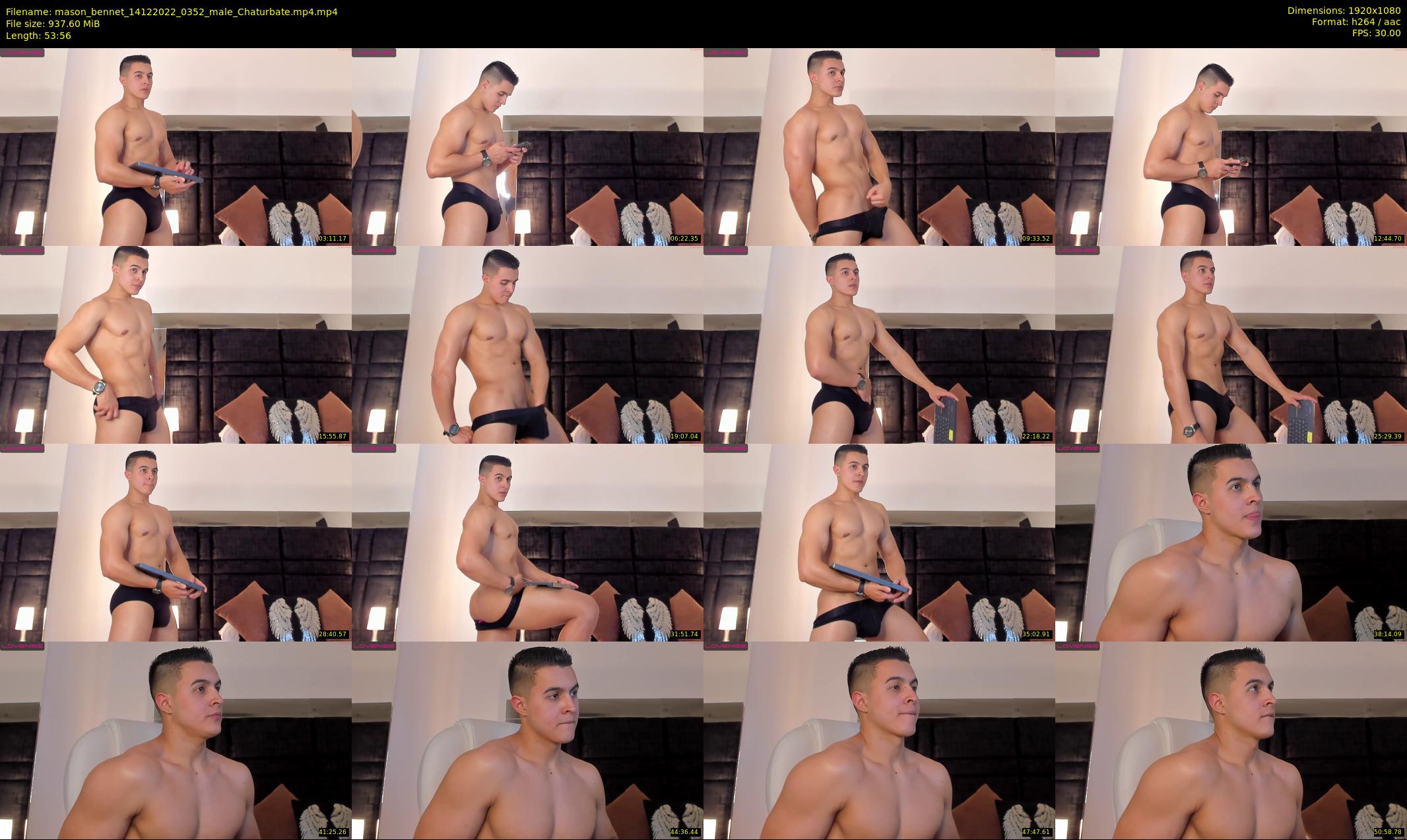 mason_bennet — 54 minute Chaturbate male cam show recording, 1080p, Dec 14, 2022