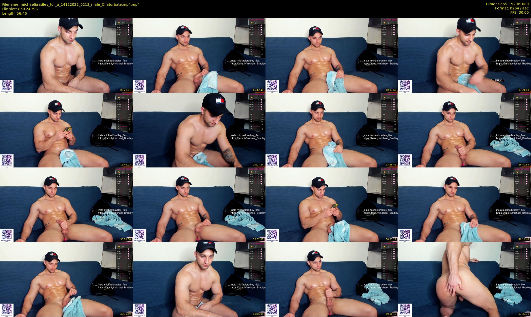 michaelbradley_for_u — 57 minute Chaturbate male cam show recording, 1080p, Dec 14, 2022