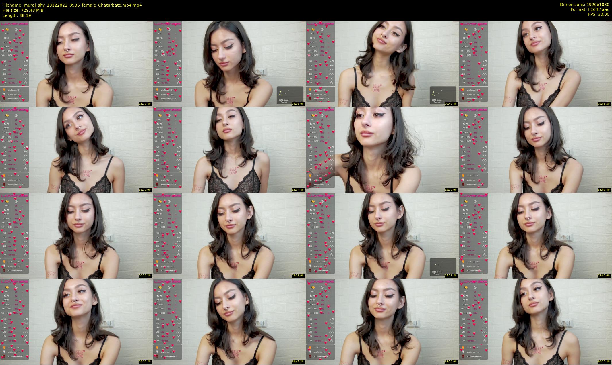 murai_shy — 39 minute Chaturbate female cam show recording, 1080p, Dec 13, 2022