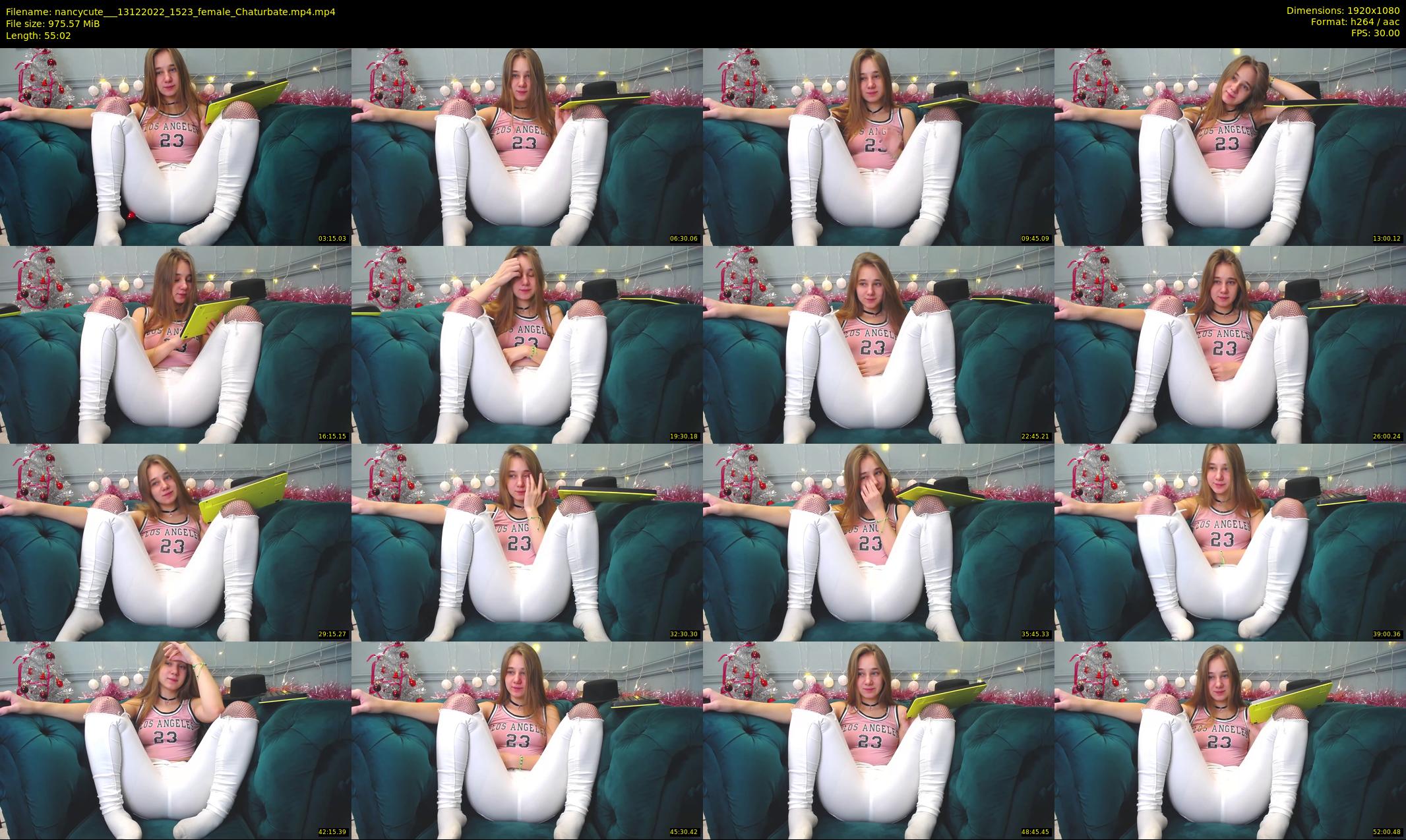 nancycute__ — 56 minute Chaturbate female cam show recording, 1080p, Dec 13, 2022