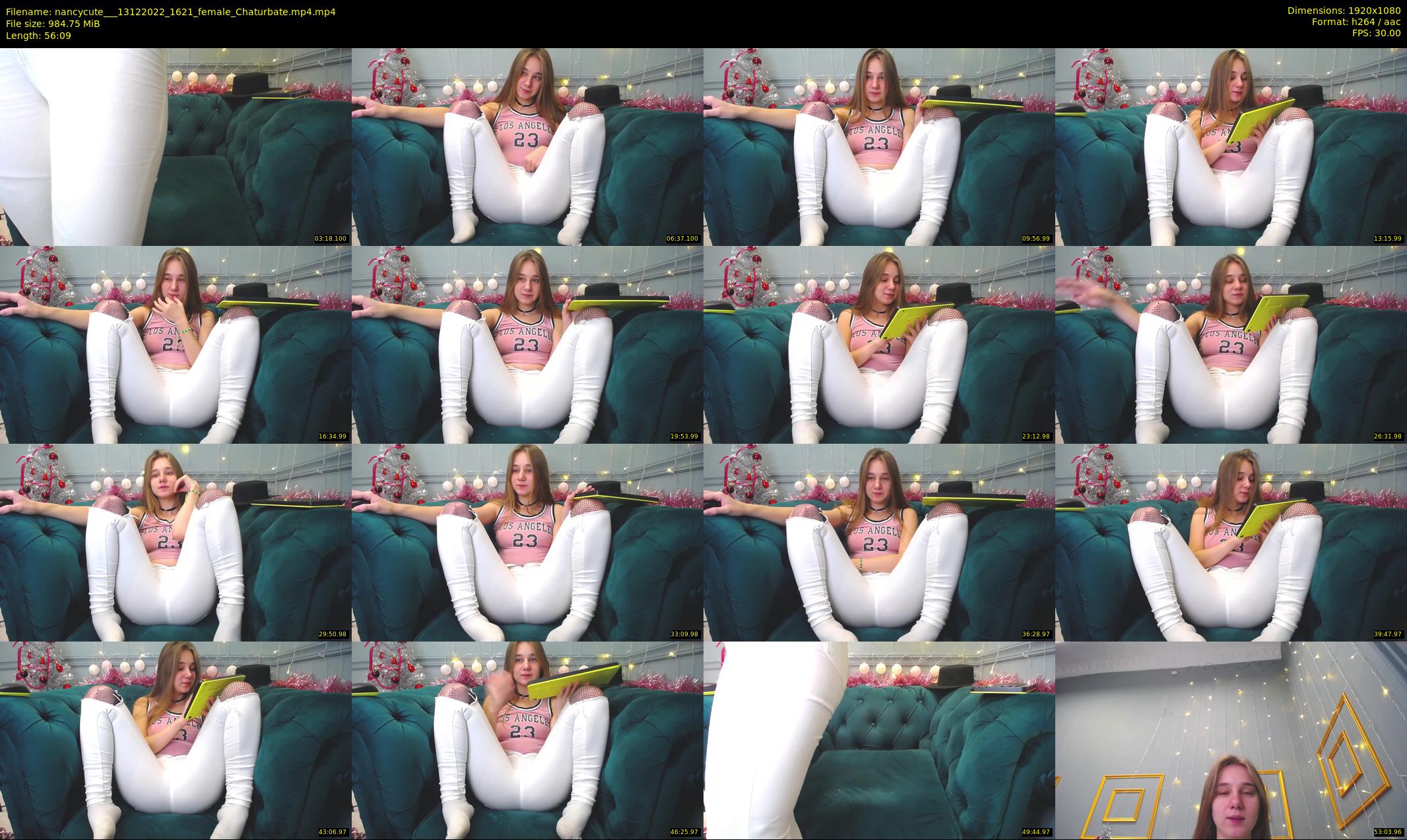 nancycute__ — 57 minute Chaturbate female cam show recording, 1080p, Dec 13, 2022