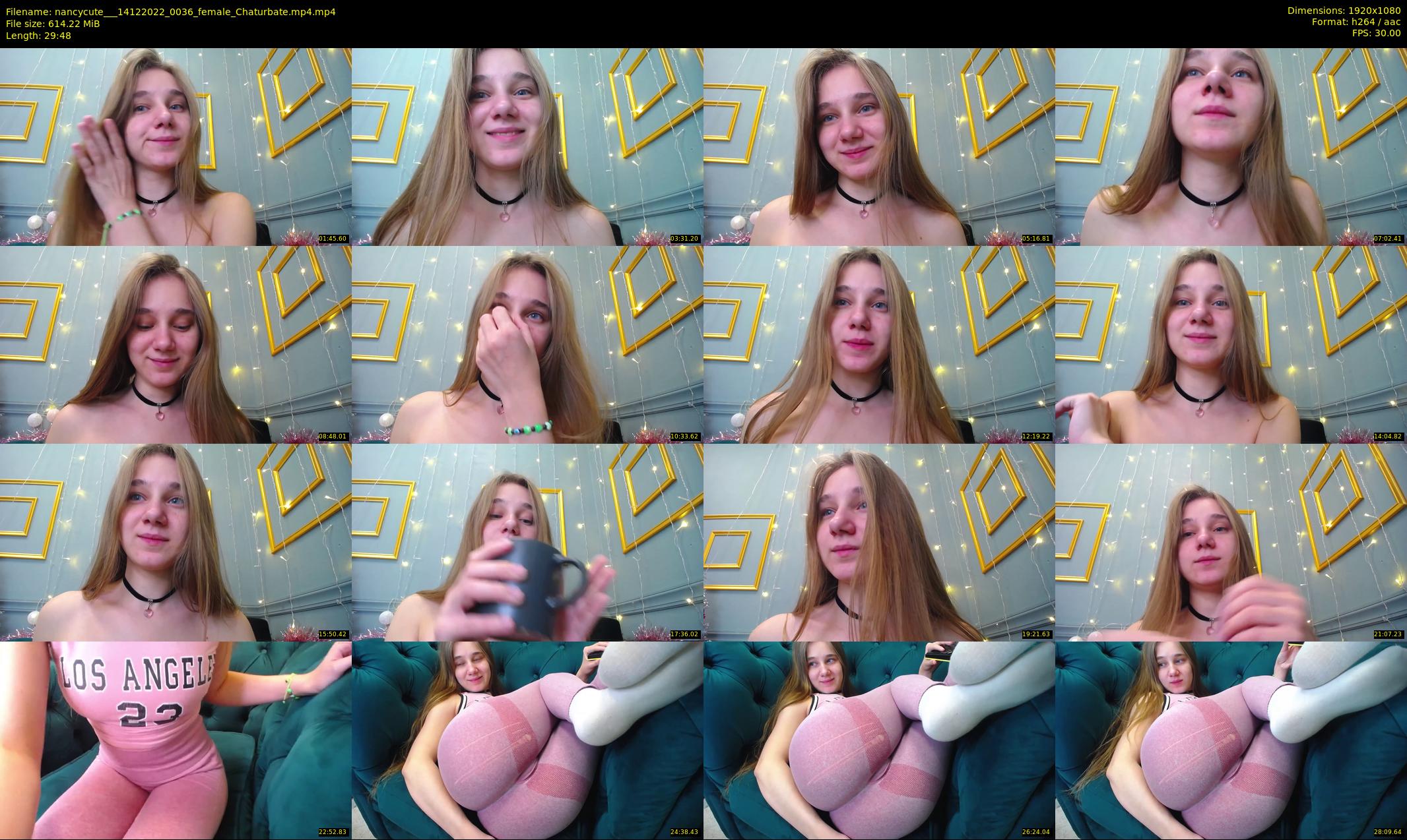 nancycute__ — 30 minute Chaturbate female cam show recording, 1080p, Dec 14, 2022