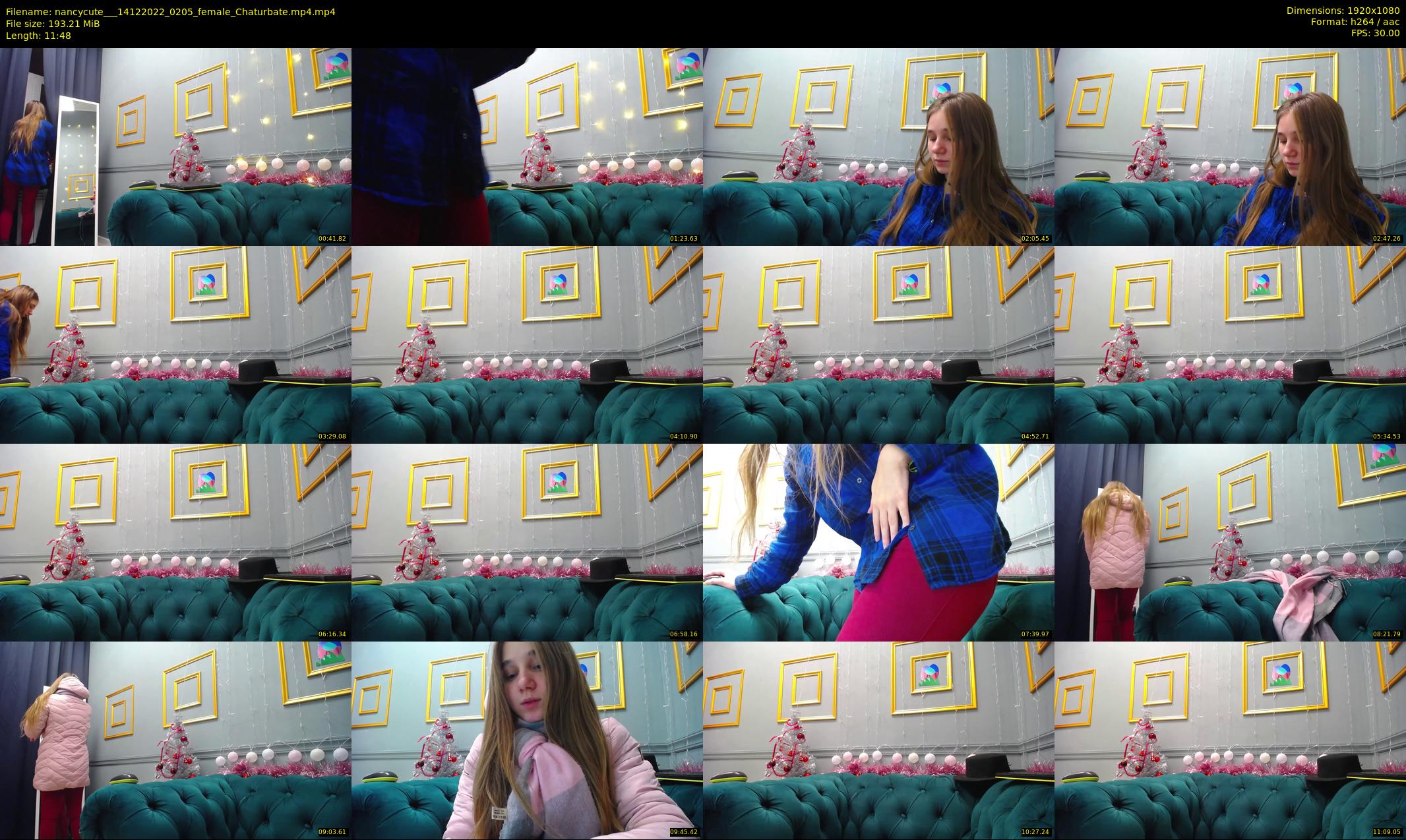 nancycute__ — 12 minute Chaturbate female cam show recording, 1080p, Dec 14, 2022