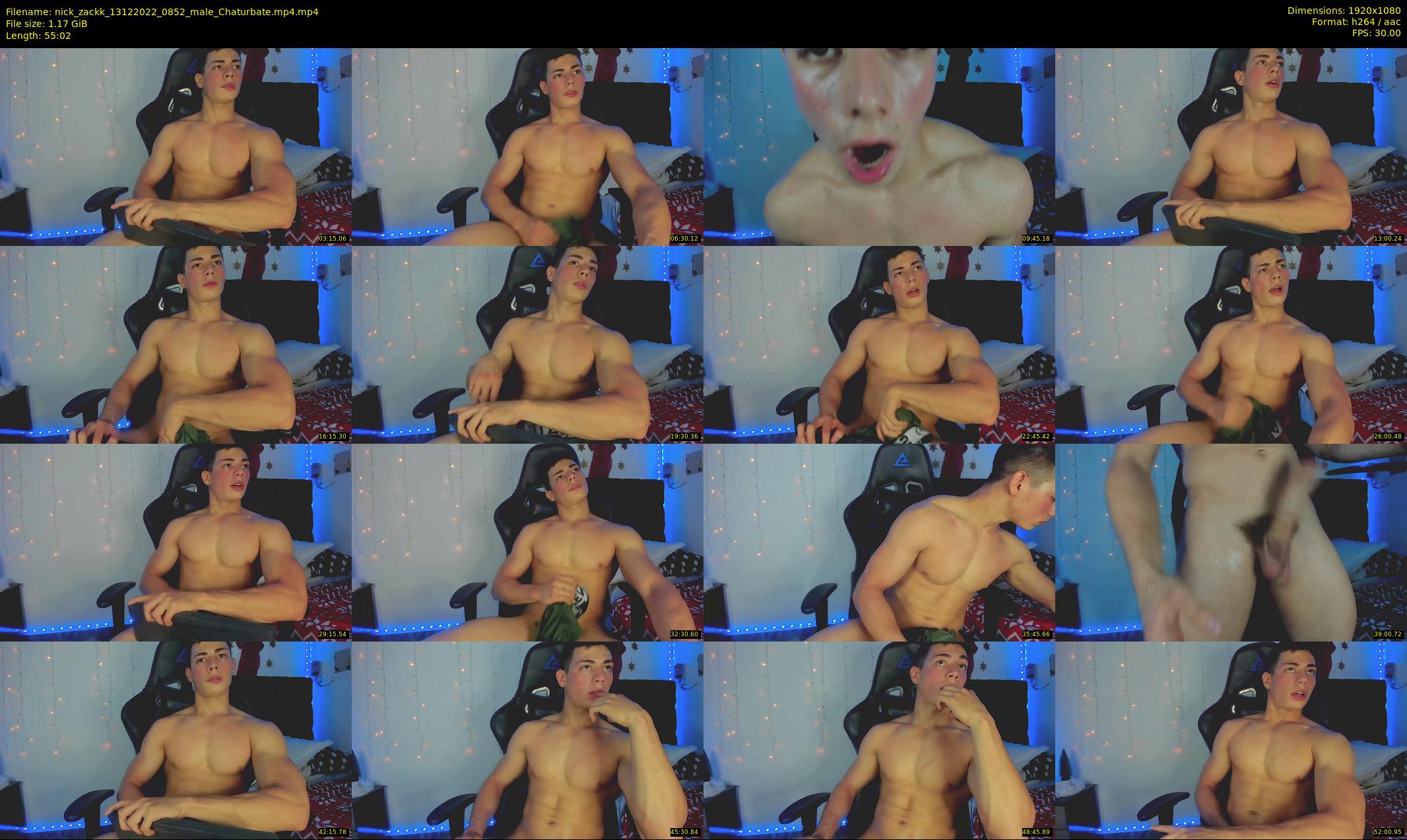 nick_zackk — 56 minute Chaturbate male cam show recording, 1080p, Dec 13, 2022