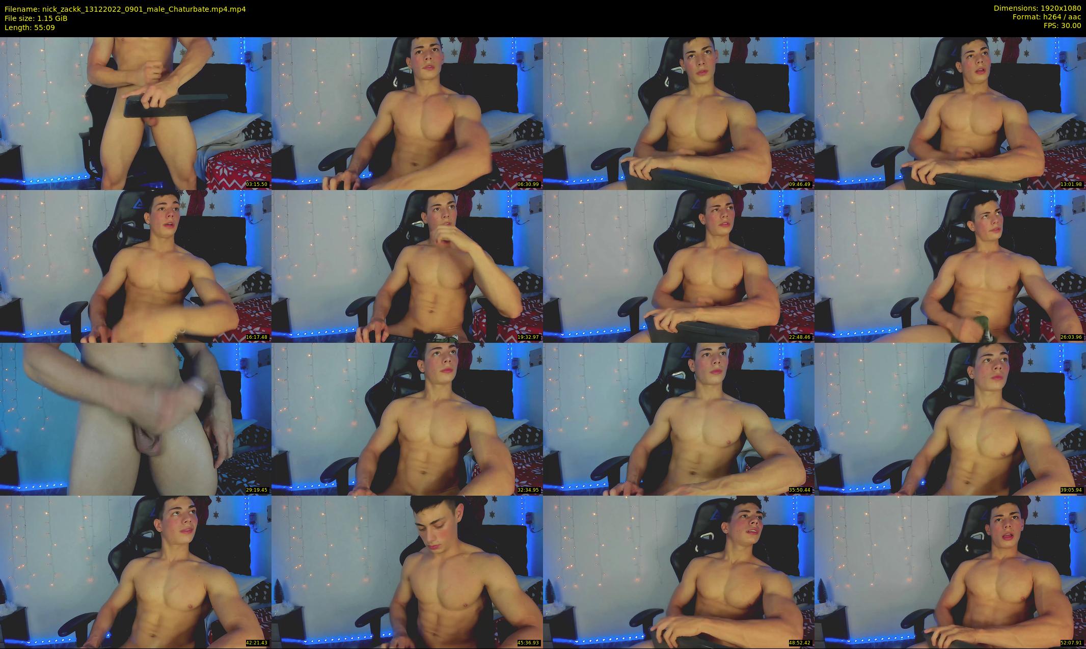 nick_zackk — 56 minute Chaturbate male cam show recording, 1080p, Dec 13, 2022
