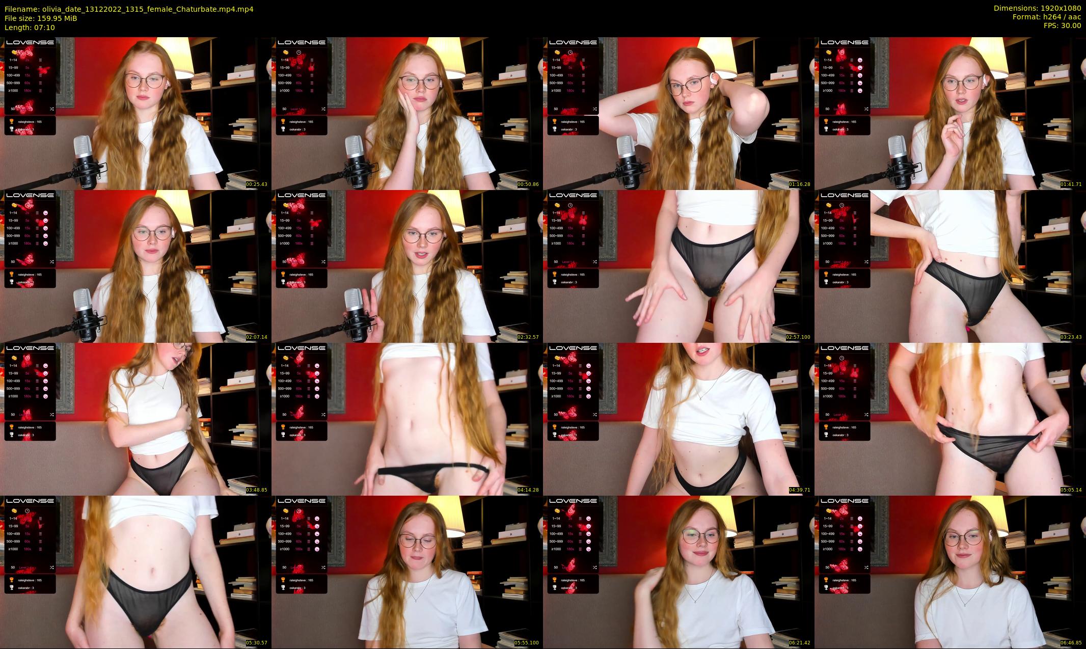 olivia_date — 8 minute Chaturbate female cam show recording, 1080p, Dec 13, 2022
