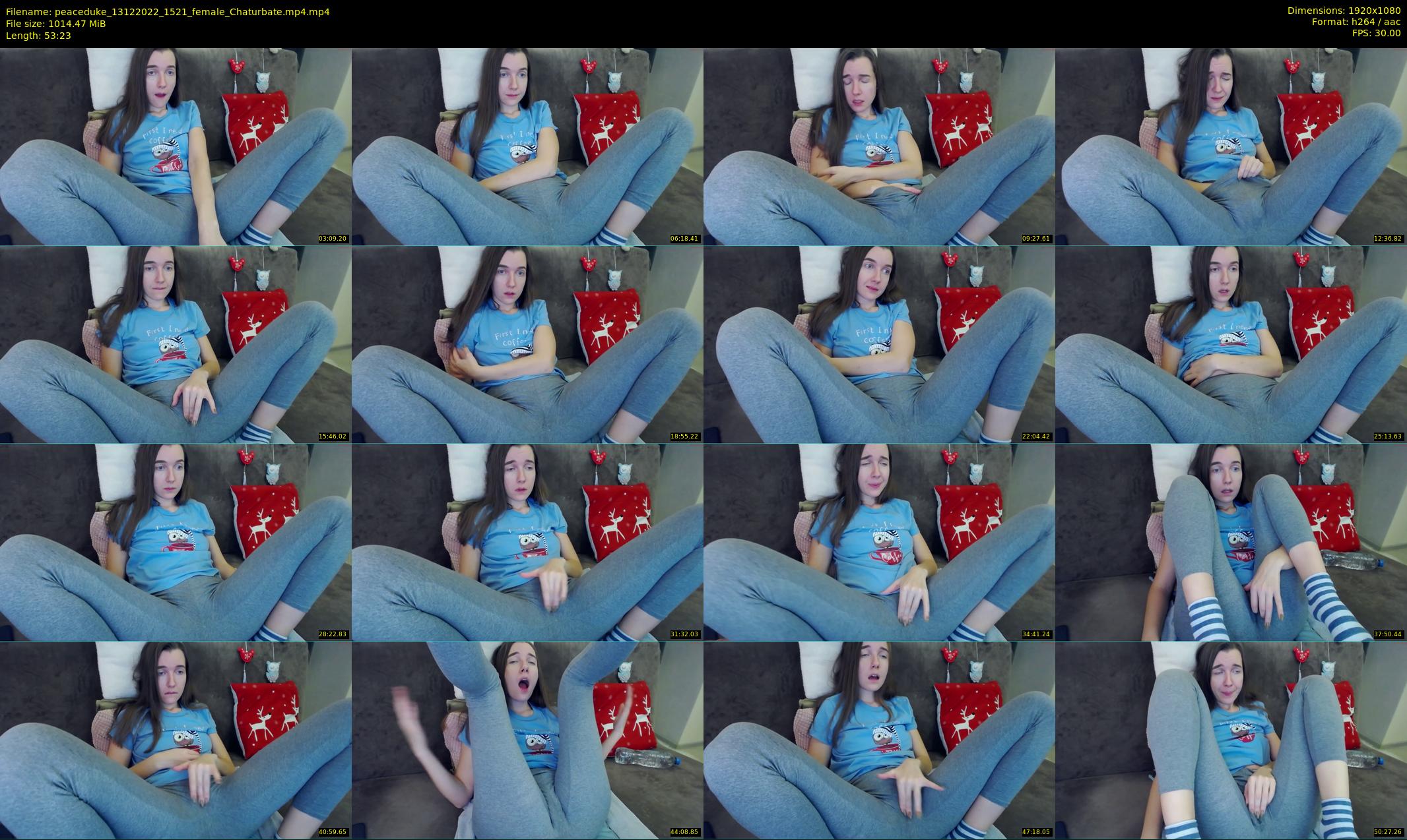 peaceduke — 54 minute Chaturbate female cam show recording, 1080p, Dec 13, 2022